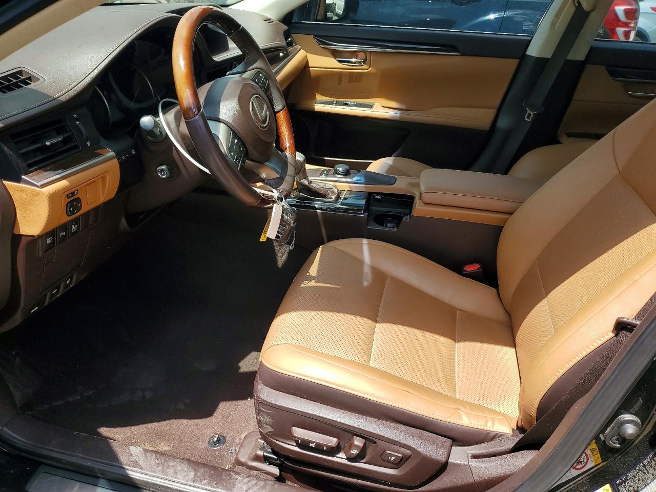 2016 Lexus Es 350 Black vin: 58ABK1GG8GU035386