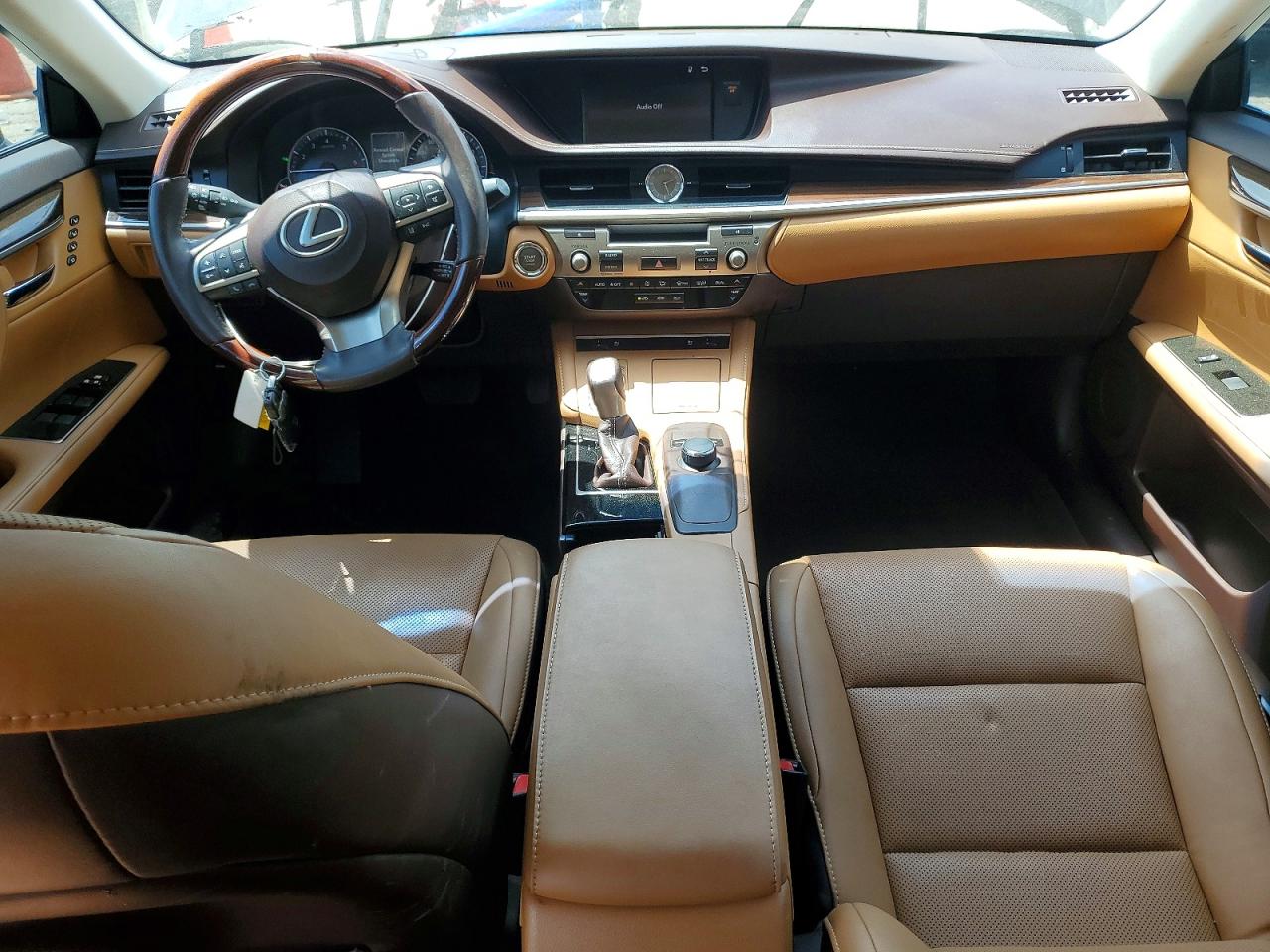 2016 Lexus Es 350 Black vin: 58ABK1GG8GU035386