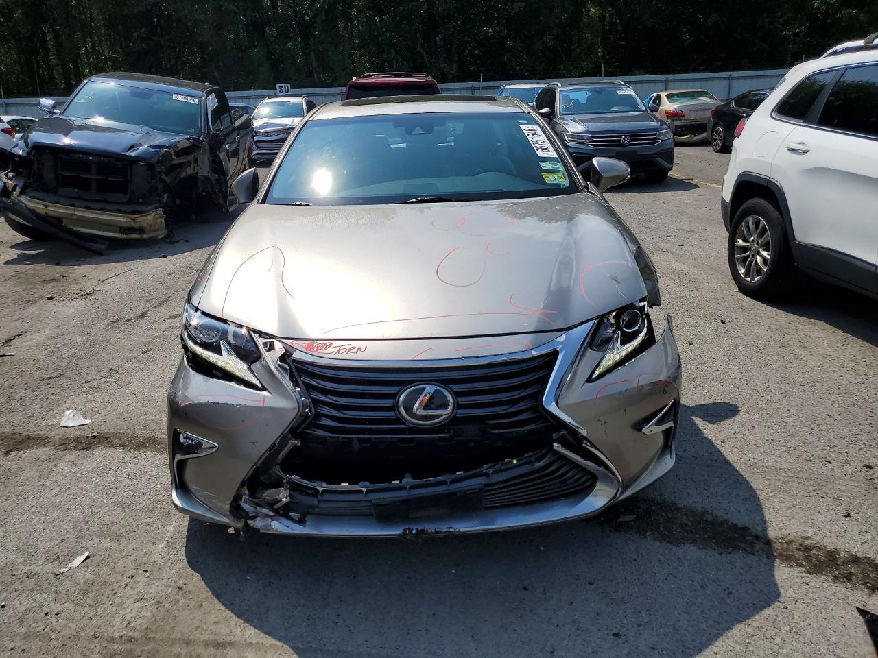 2017 Lexus Es 350 Beige vin: 58ABK1GG8HU044834
