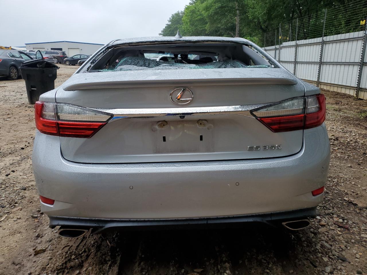 2018 Lexus Es 350 Серебряный vin: 58ABK1GG8JU084188