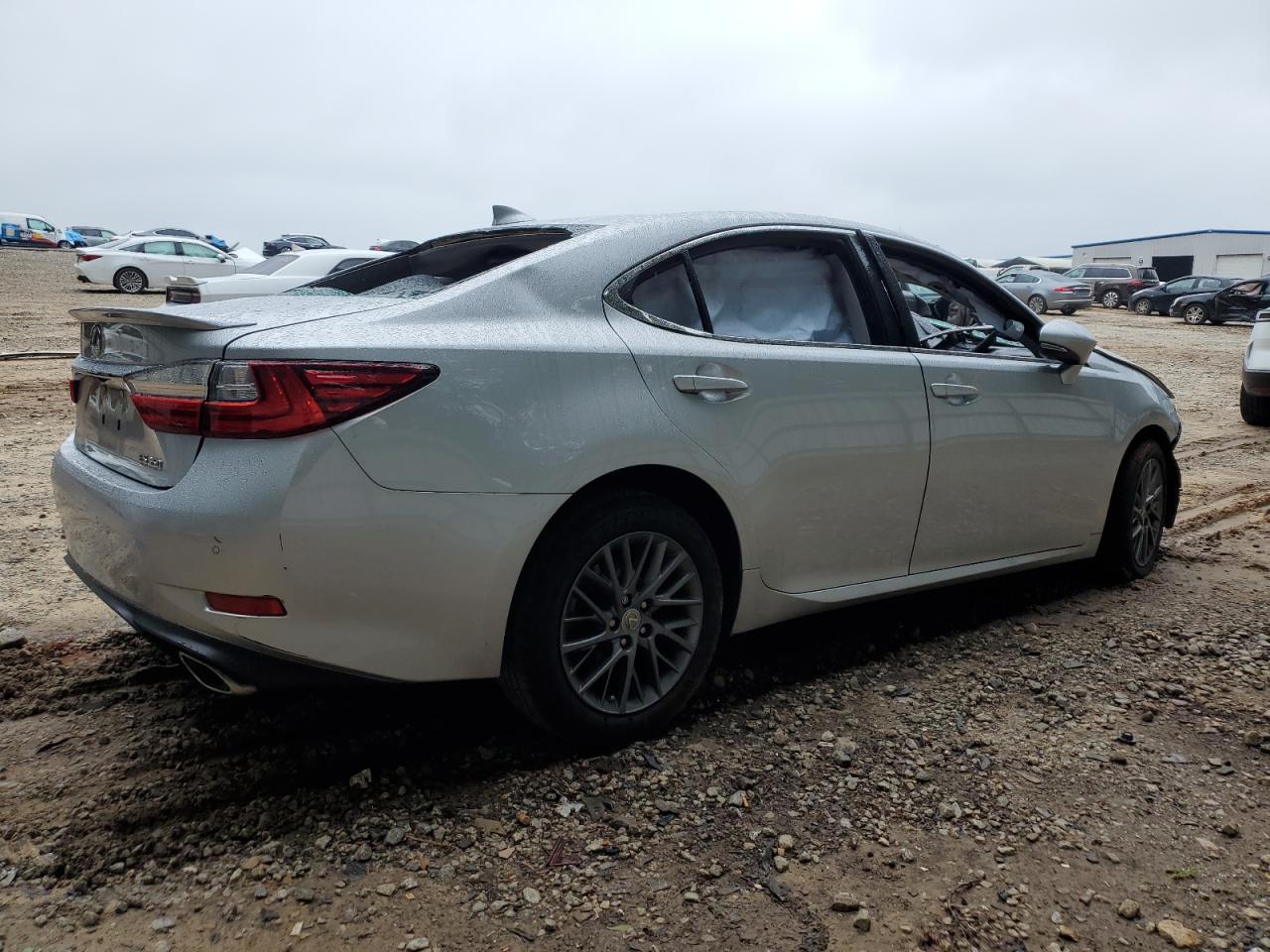 2018 Lexus Es 350 Серебряный vin: 58ABK1GG8JU084188
