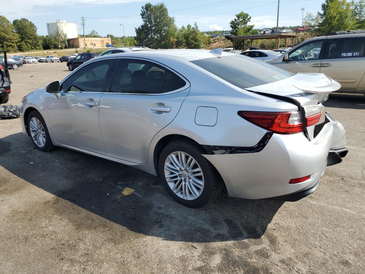 2018 Lexus Es 350 Серебряный vin: 58ABK1GG8JU086250