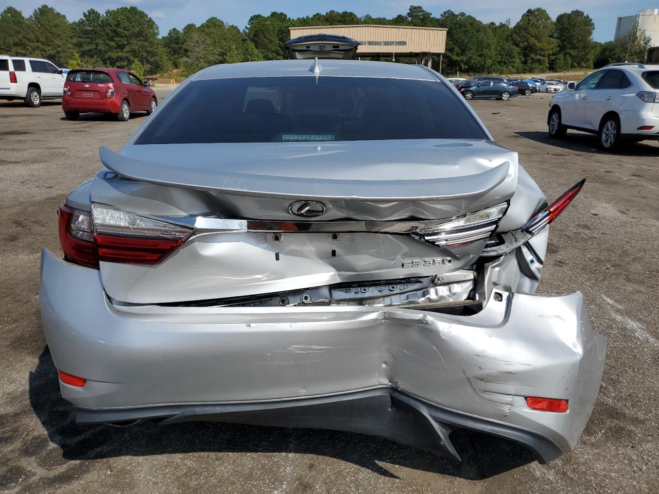 2018 Lexus Es 350 Серебряный vin: 58ABK1GG8JU086250