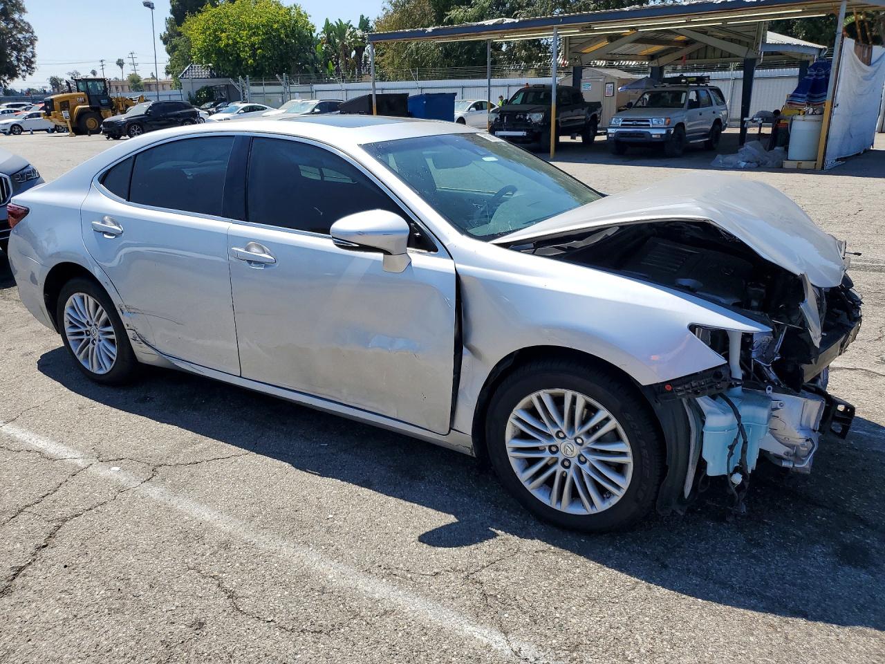 2018 Lexus Es 350 Silver vin: 58ABK1GG8JU102690