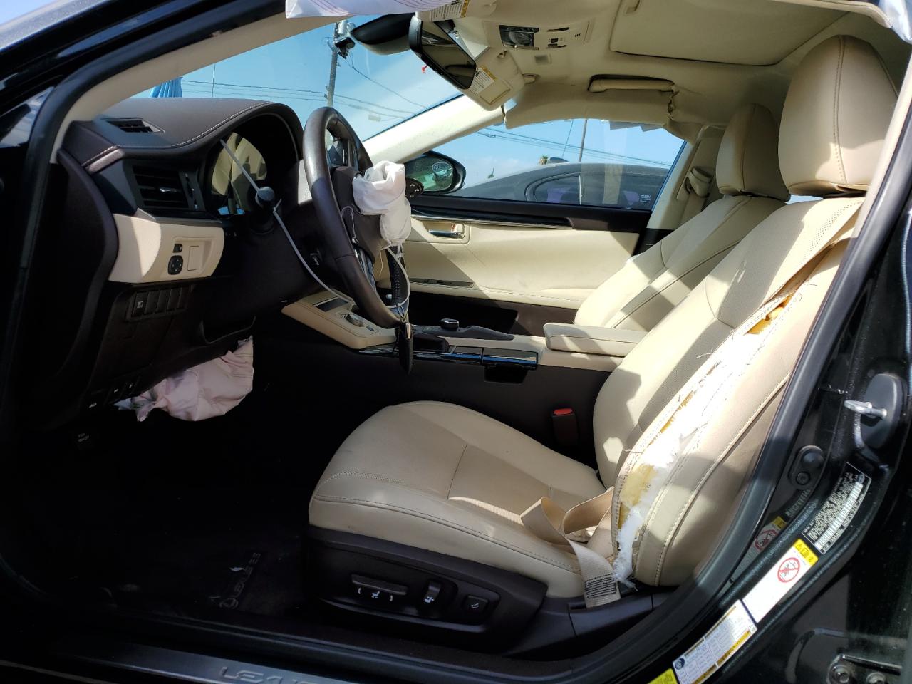 2018 Lexus Es 350 Black vin: 58ABK1GG8JU108327