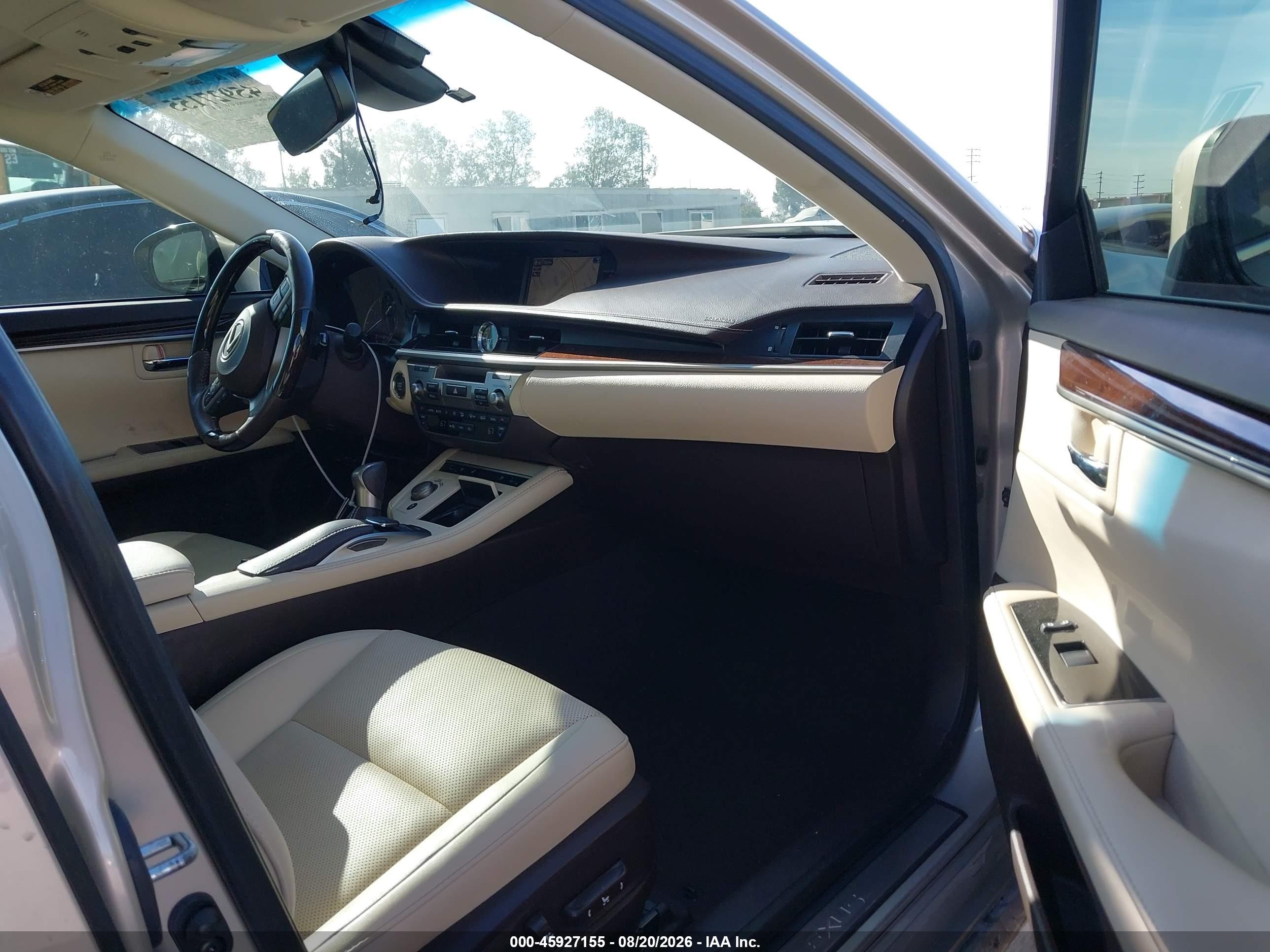 2016 Lexus Es 350   Желто-коричневый vin: 58ABK1GG9GU015020
