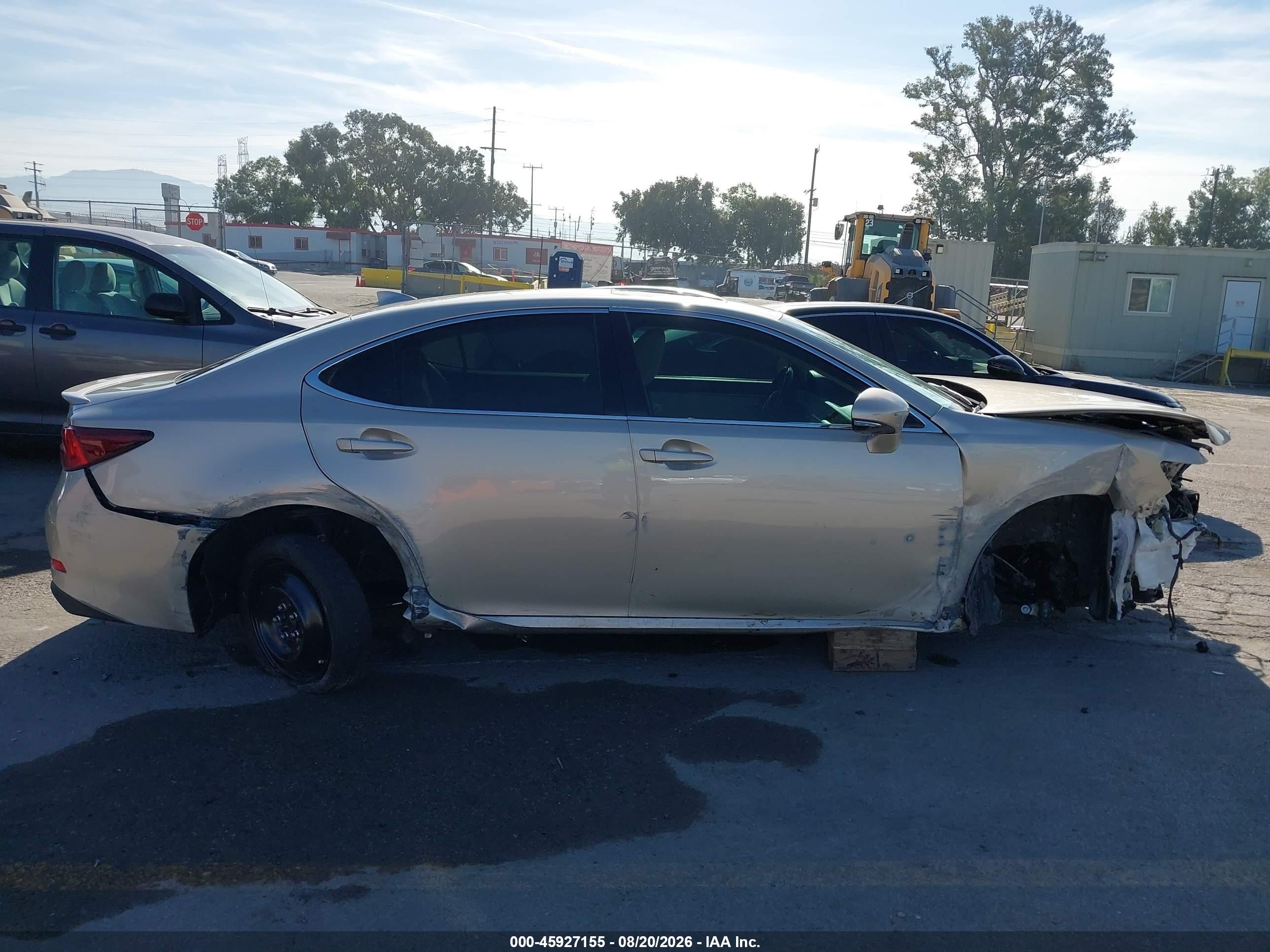 2016 Lexus Es 350   Желто-коричневый vin: 58ABK1GG9GU015020