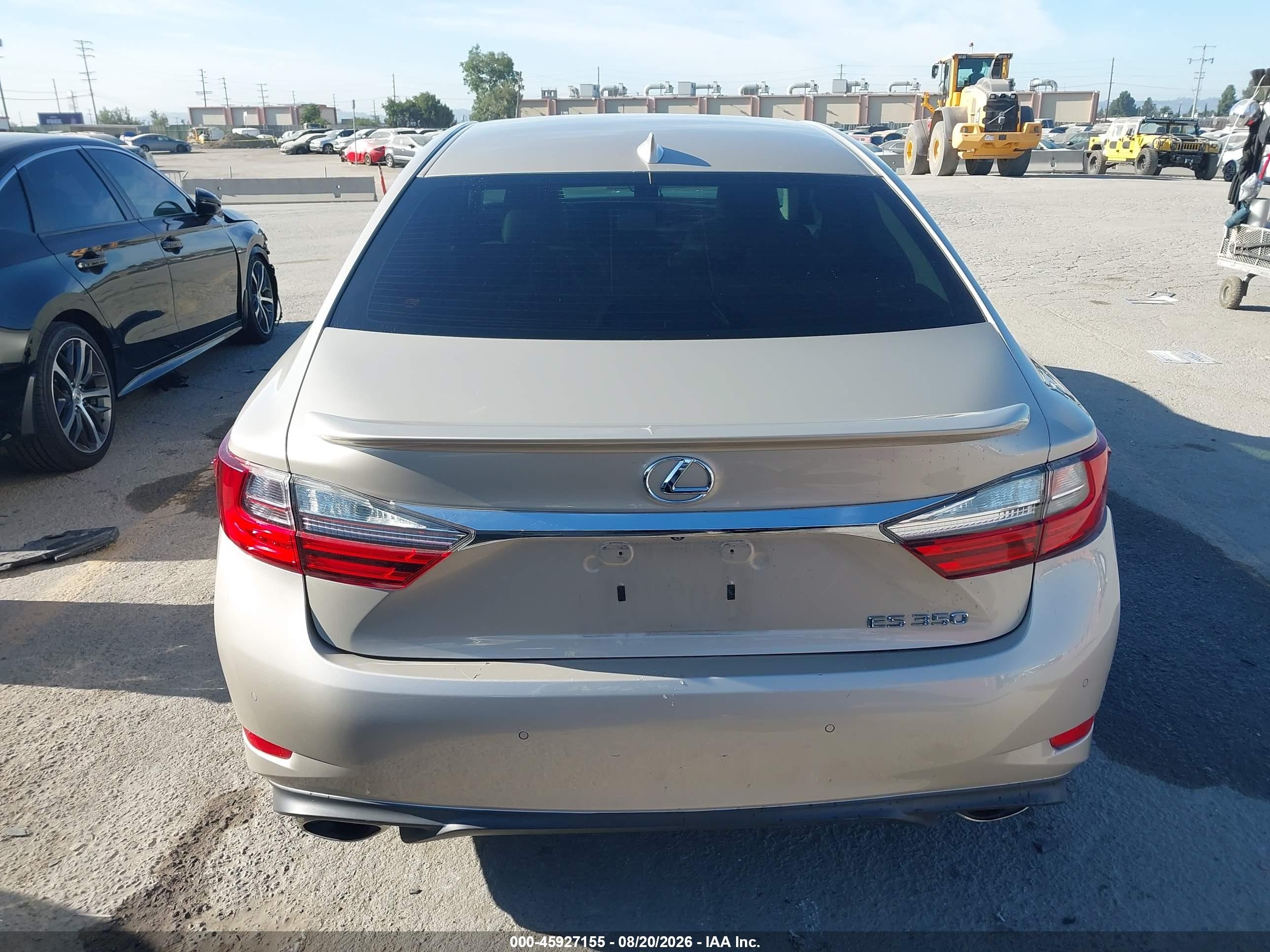 2016 Lexus Es 350   Желто-коричневый vin: 58ABK1GG9GU015020