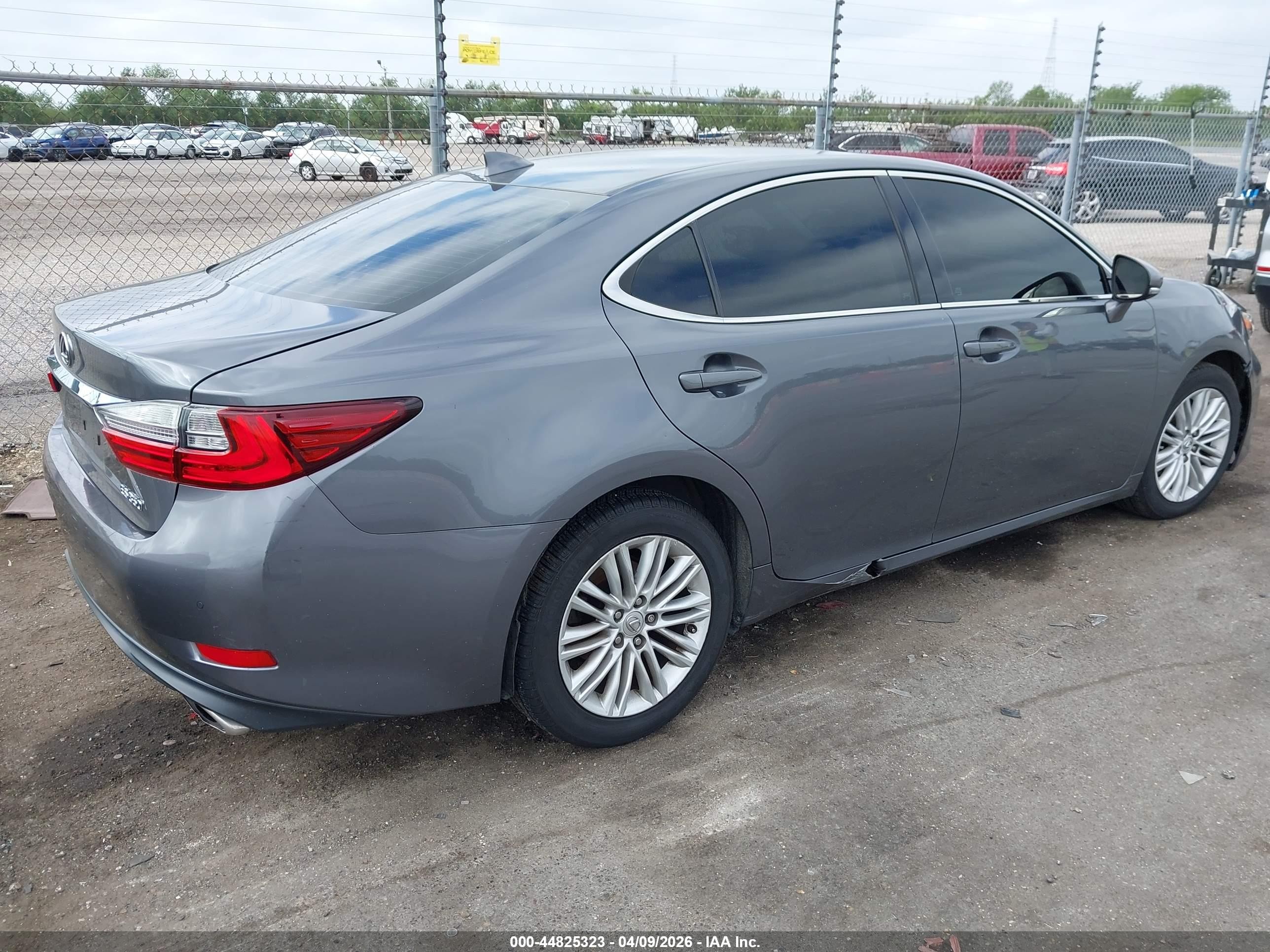 2016 Lexus Es 350   Gray vin: 58ABK1GG9GU019052