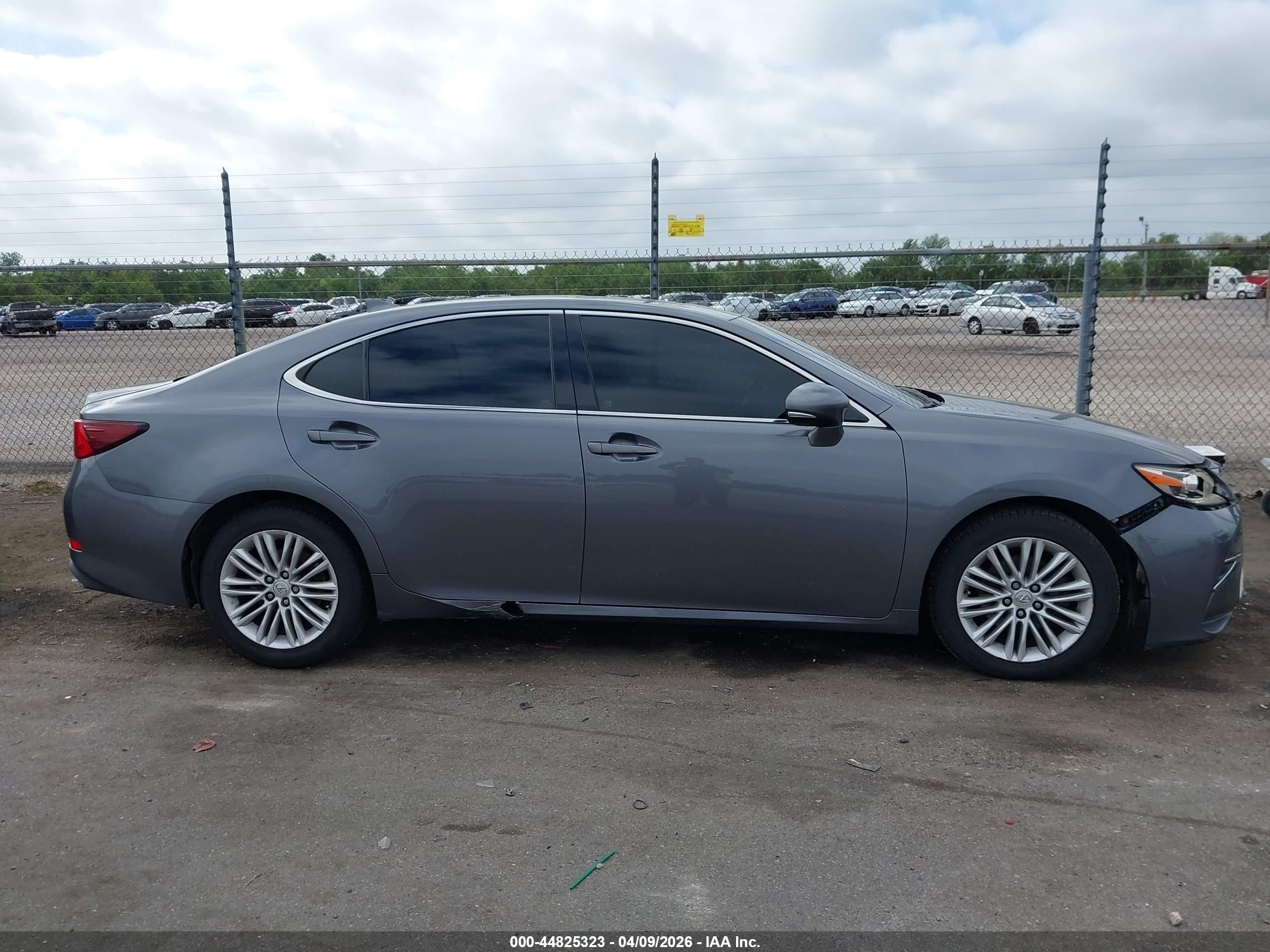 2016 Lexus Es 350   Gray vin: 58ABK1GG9GU019052