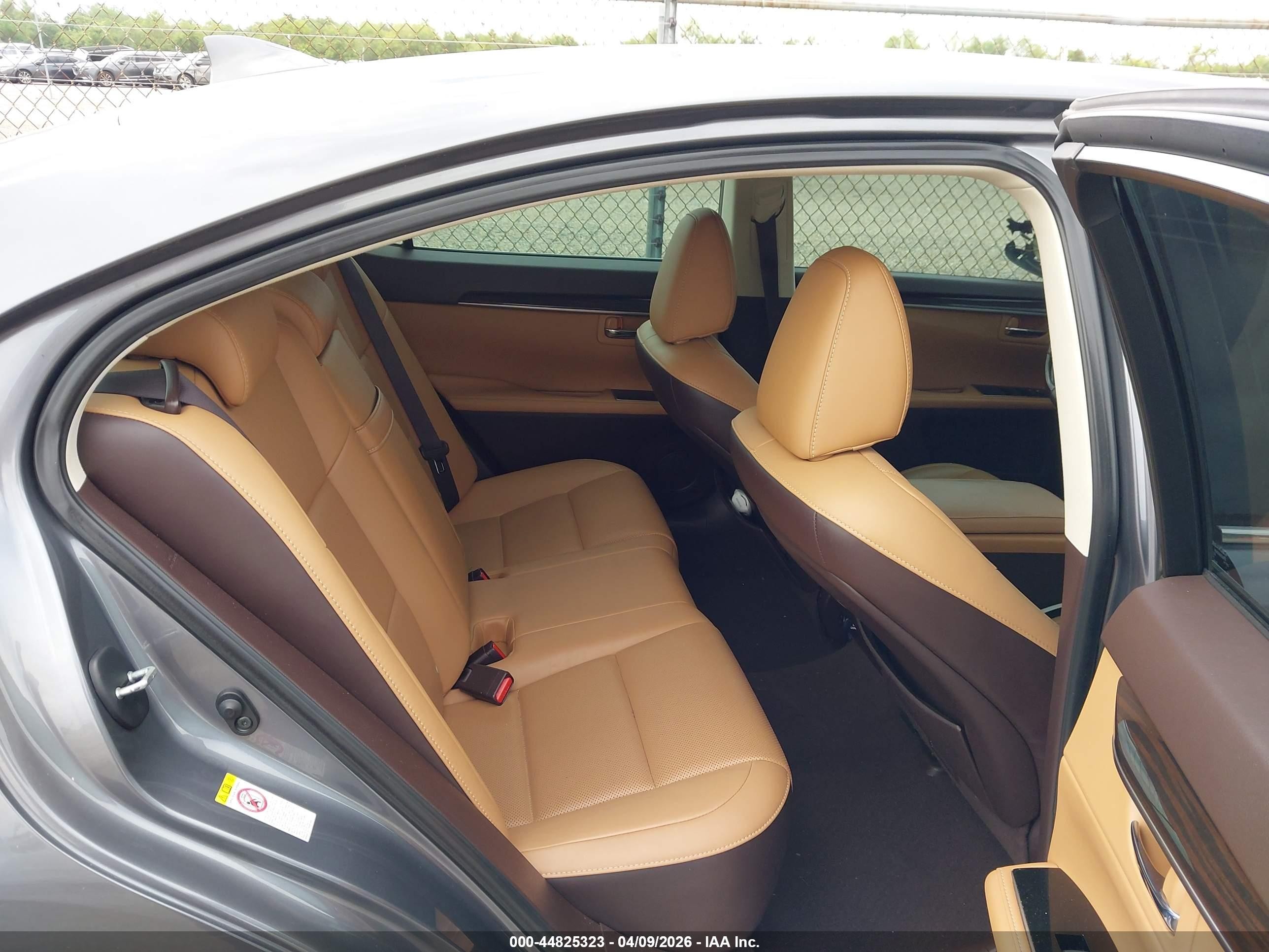 2016 Lexus Es 350   Gray vin: 58ABK1GG9GU019052