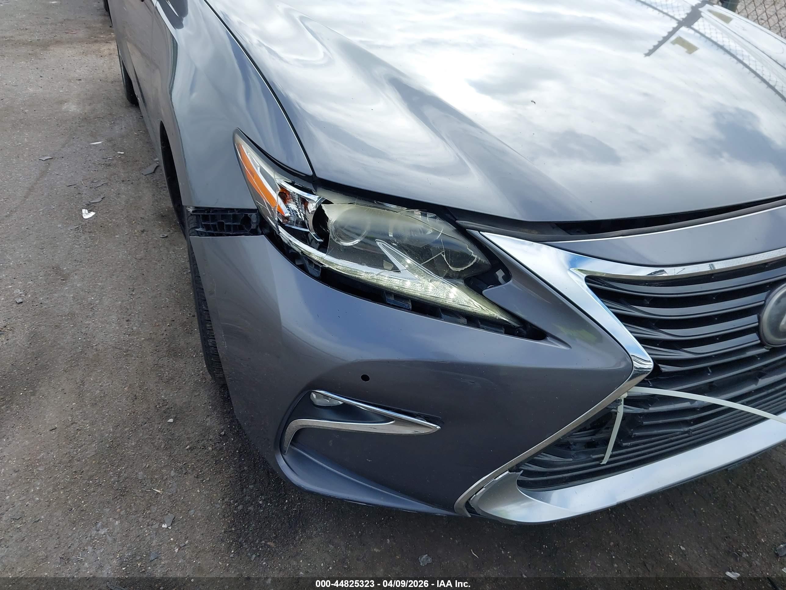 2016 Lexus Es 350   Gray vin: 58ABK1GG9GU019052