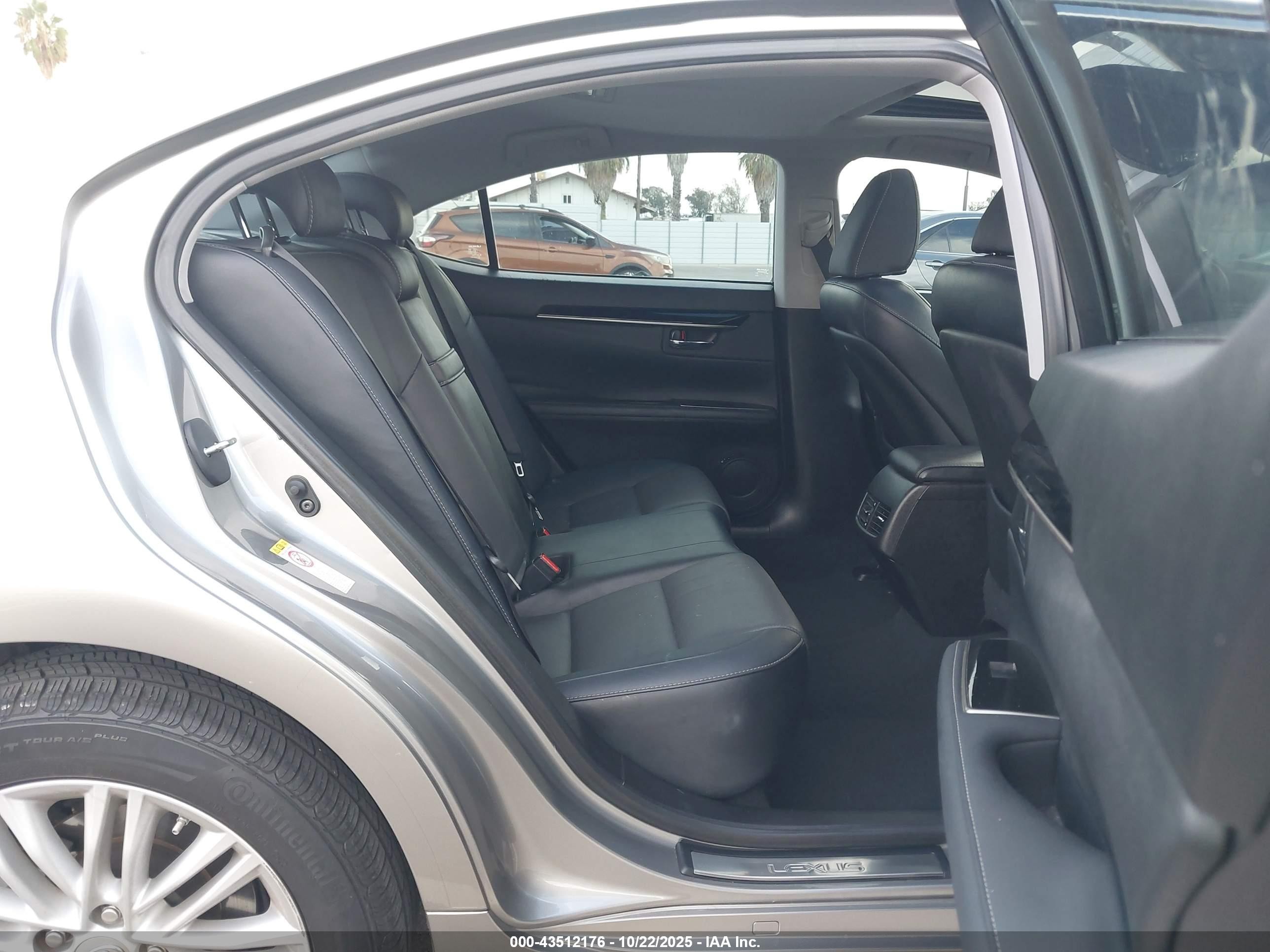 2018 Lexus Es 350   Silver vin: 58ABK1GG9JU081753