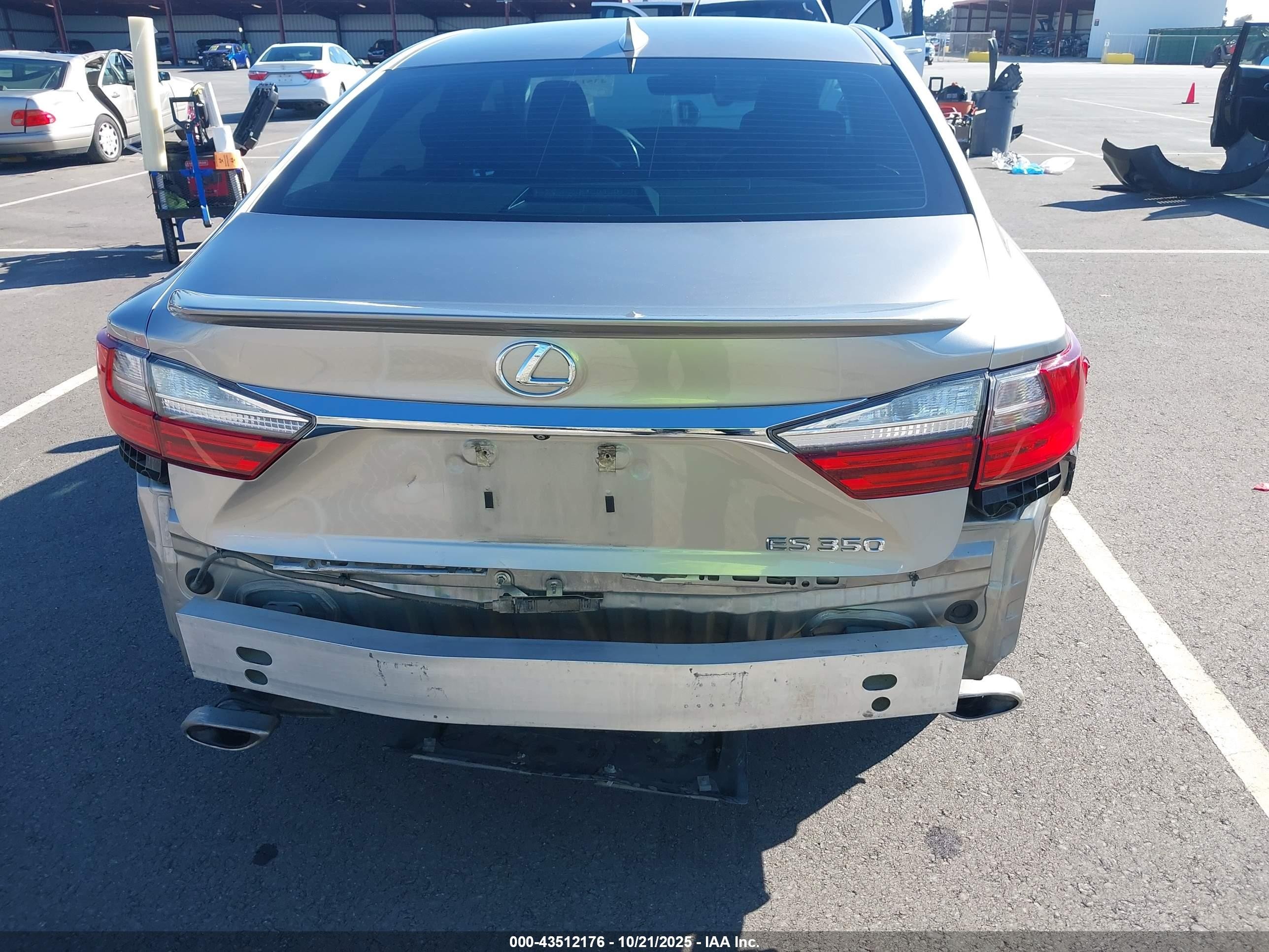 2018 Lexus Es 350   Silver vin: 58ABK1GG9JU081753