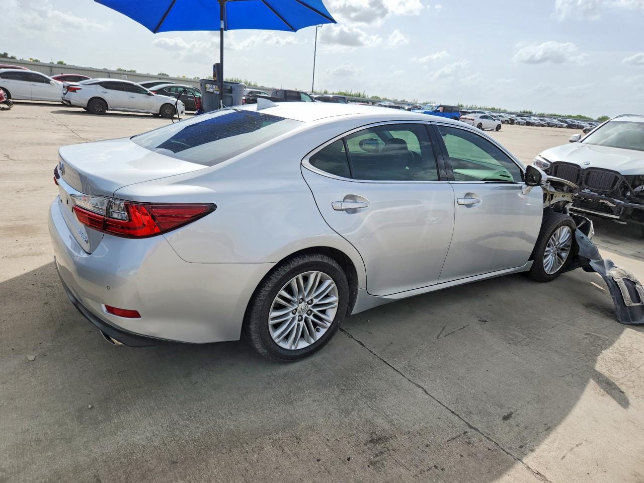 2017 Lexus Es 350 Gray vin: 58ABK1GGXHU053003
