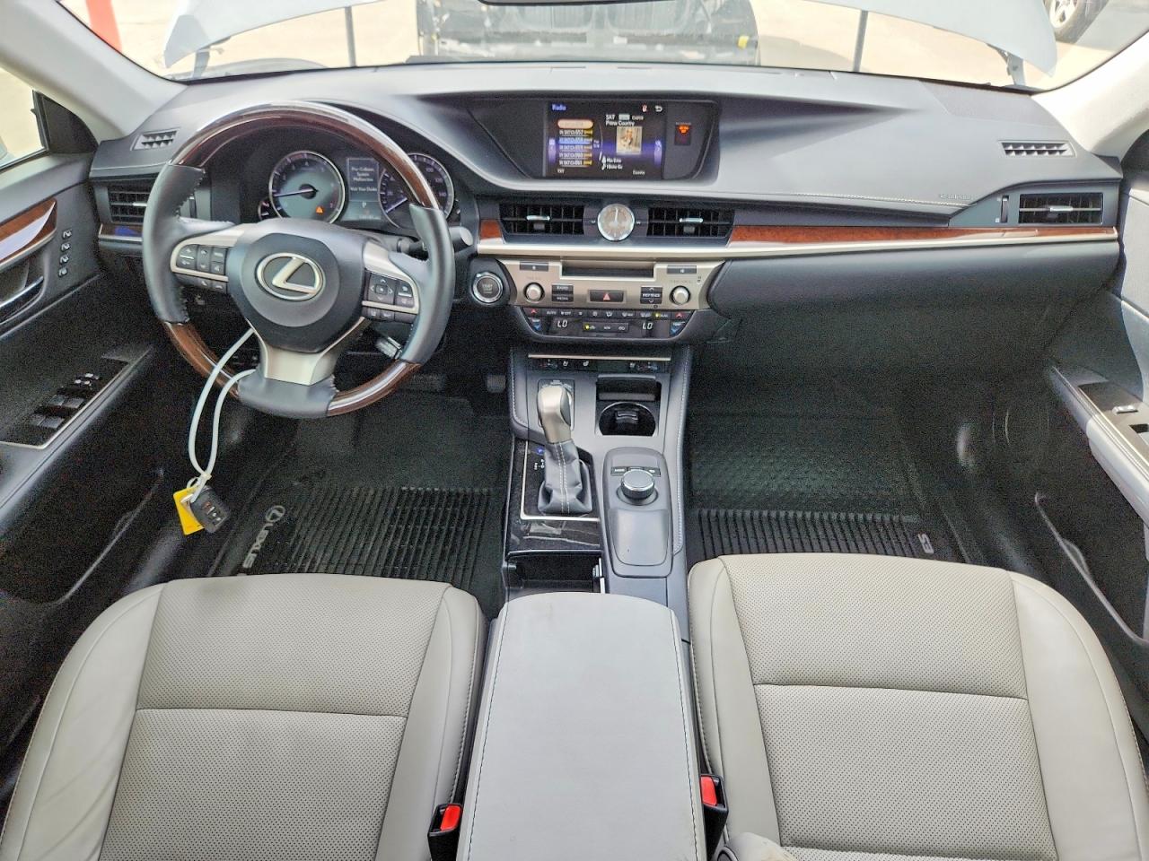 2017 Lexus Es 350 Gray vin: 58ABK1GGXHU053003