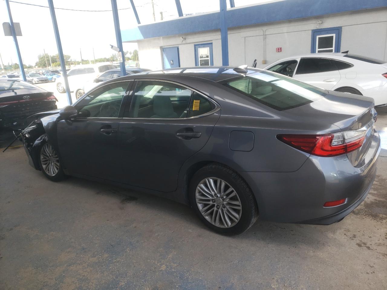 2018 Lexus Es 350 Серый vin: 58ABK1GGXJU082975
