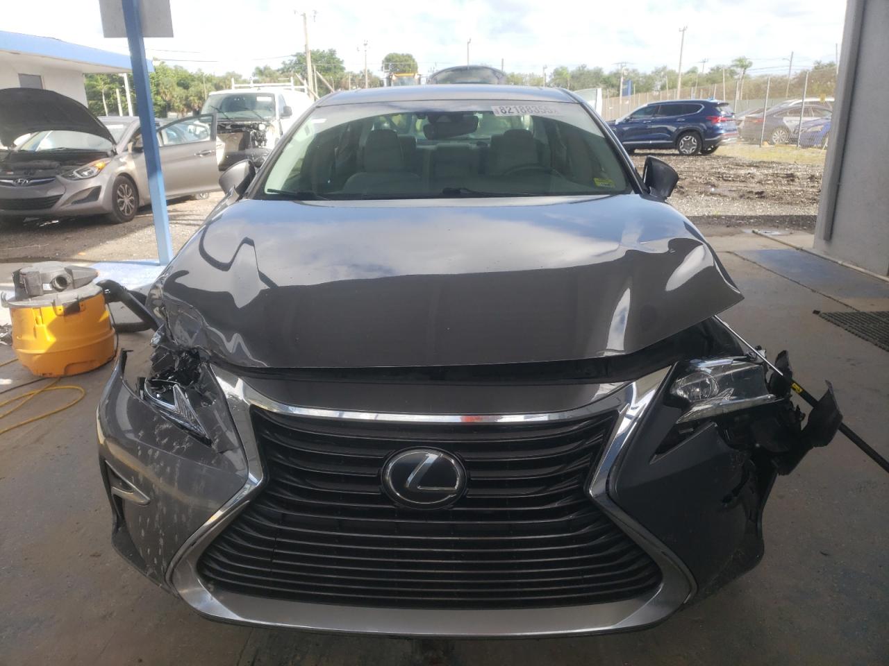 2018 Lexus Es 350 Серый vin: 58ABK1GGXJU082975