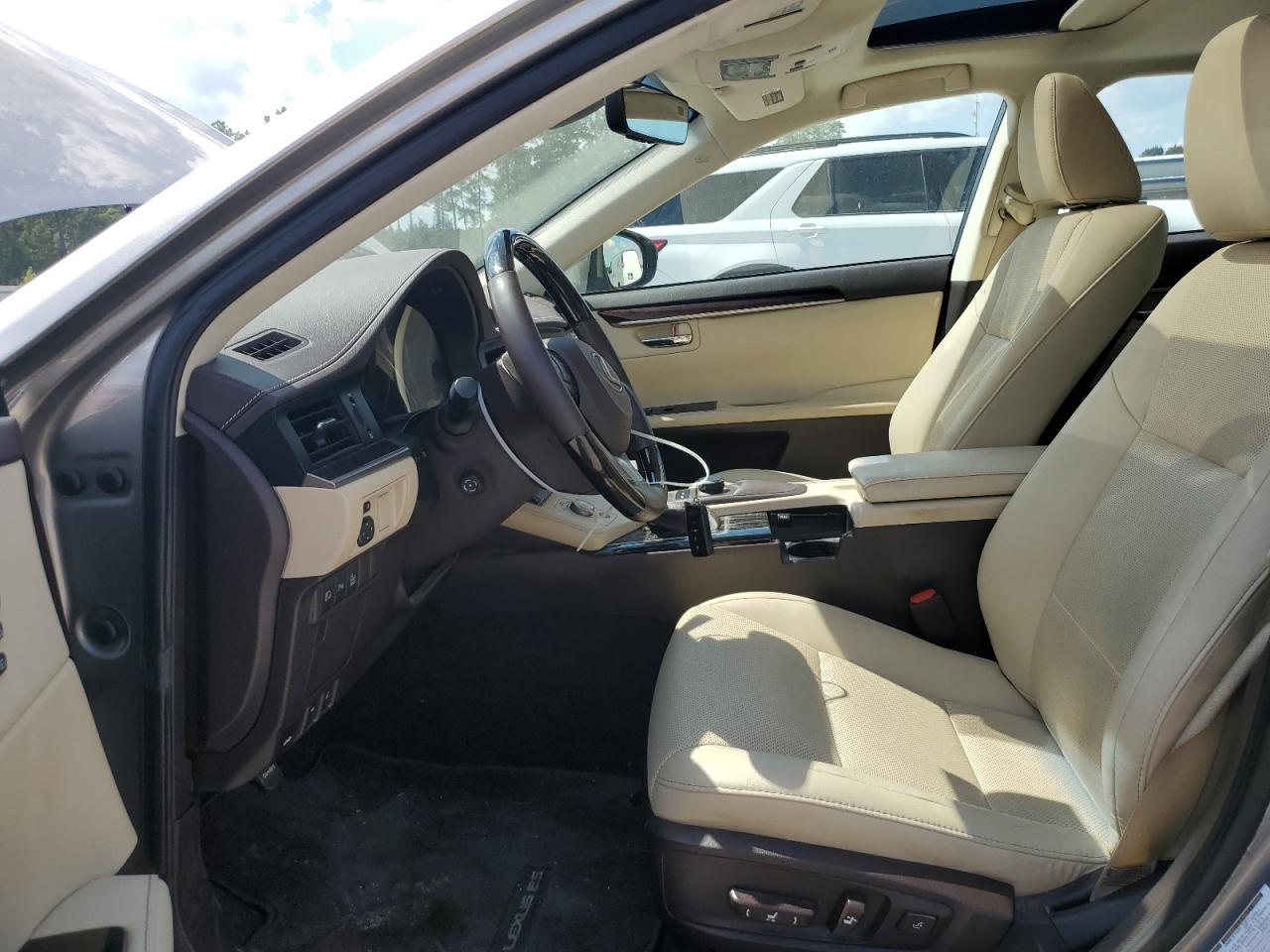 2018 Lexus Es 350 Серебряный vin: 58ABK1GGXJU091367