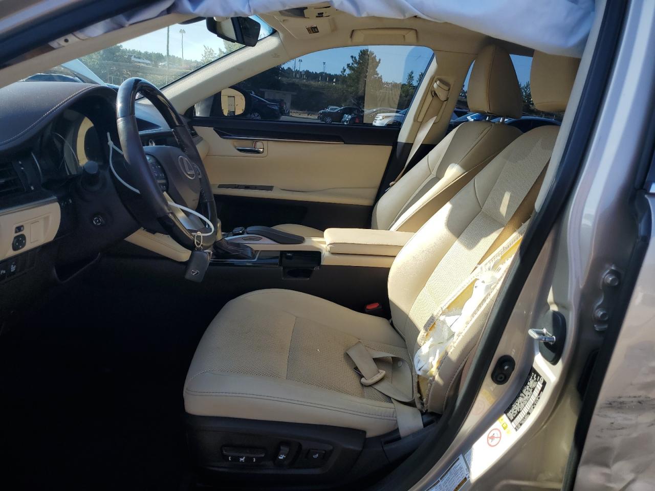2018 Lexus Es 350 Кремовый vin: 58ABK1GGXJU108443