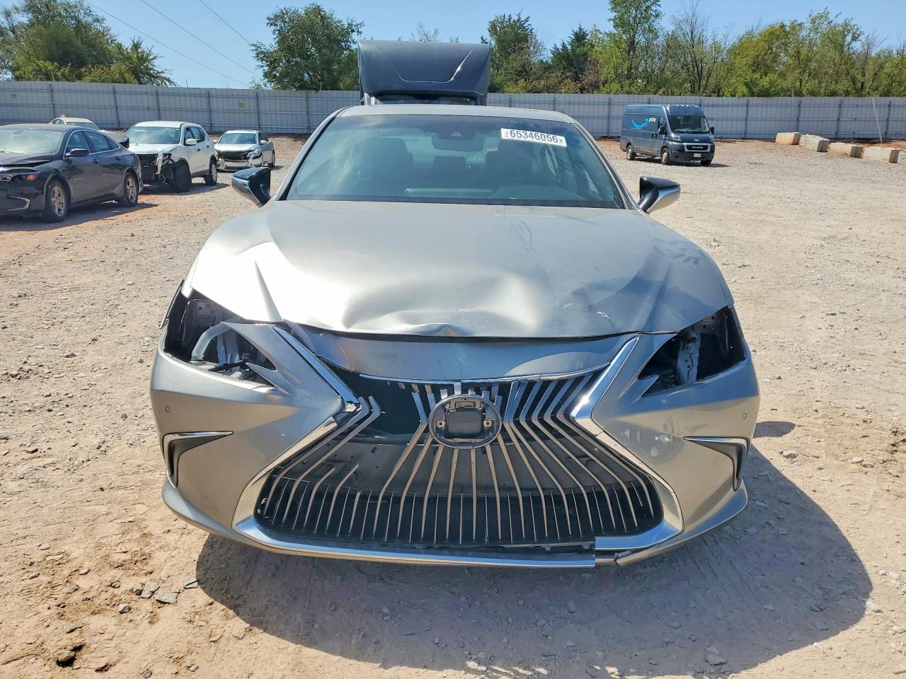 2019 Lexus Es 350 Gray vin: 58ABZ1B10KU026205