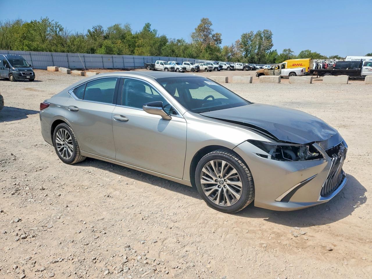 2019 Lexus Es 350 Gray vin: 58ABZ1B10KU026205