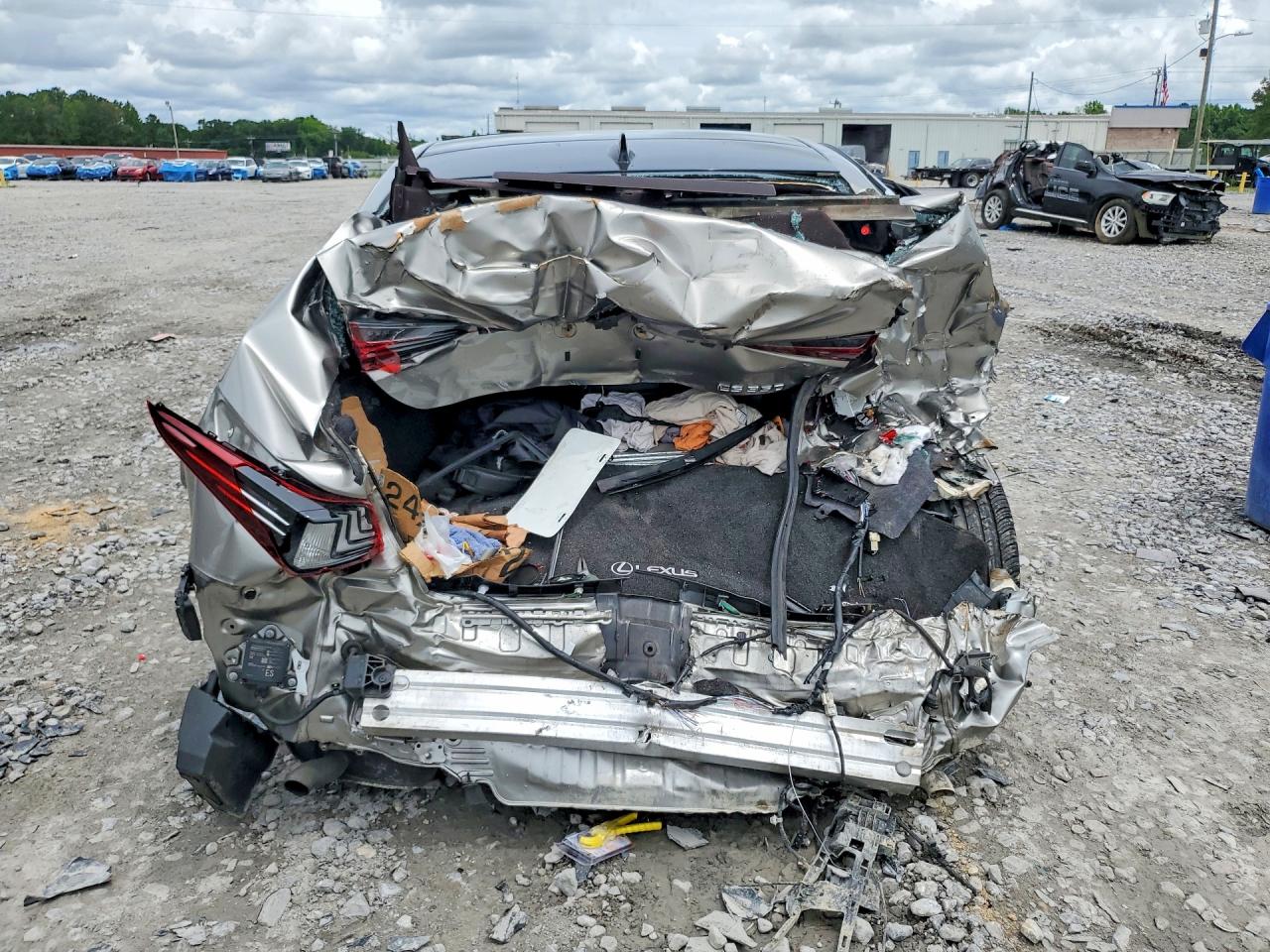 2019 Lexus Es 350 Silver vin: 58ABZ1B10KU035681