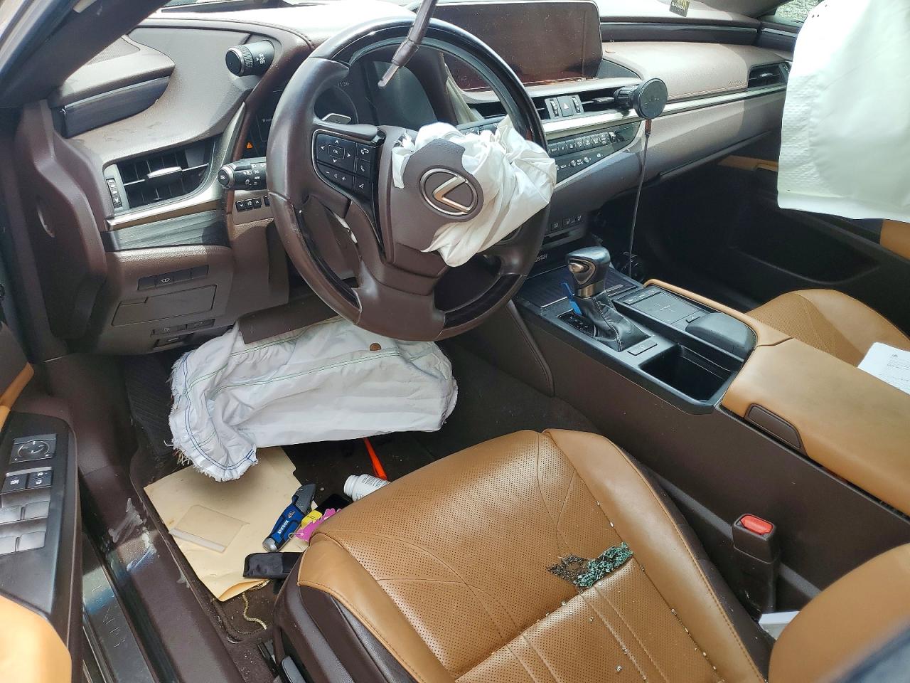 2019 Lexus Es 350 Silver vin: 58ABZ1B10KU035681