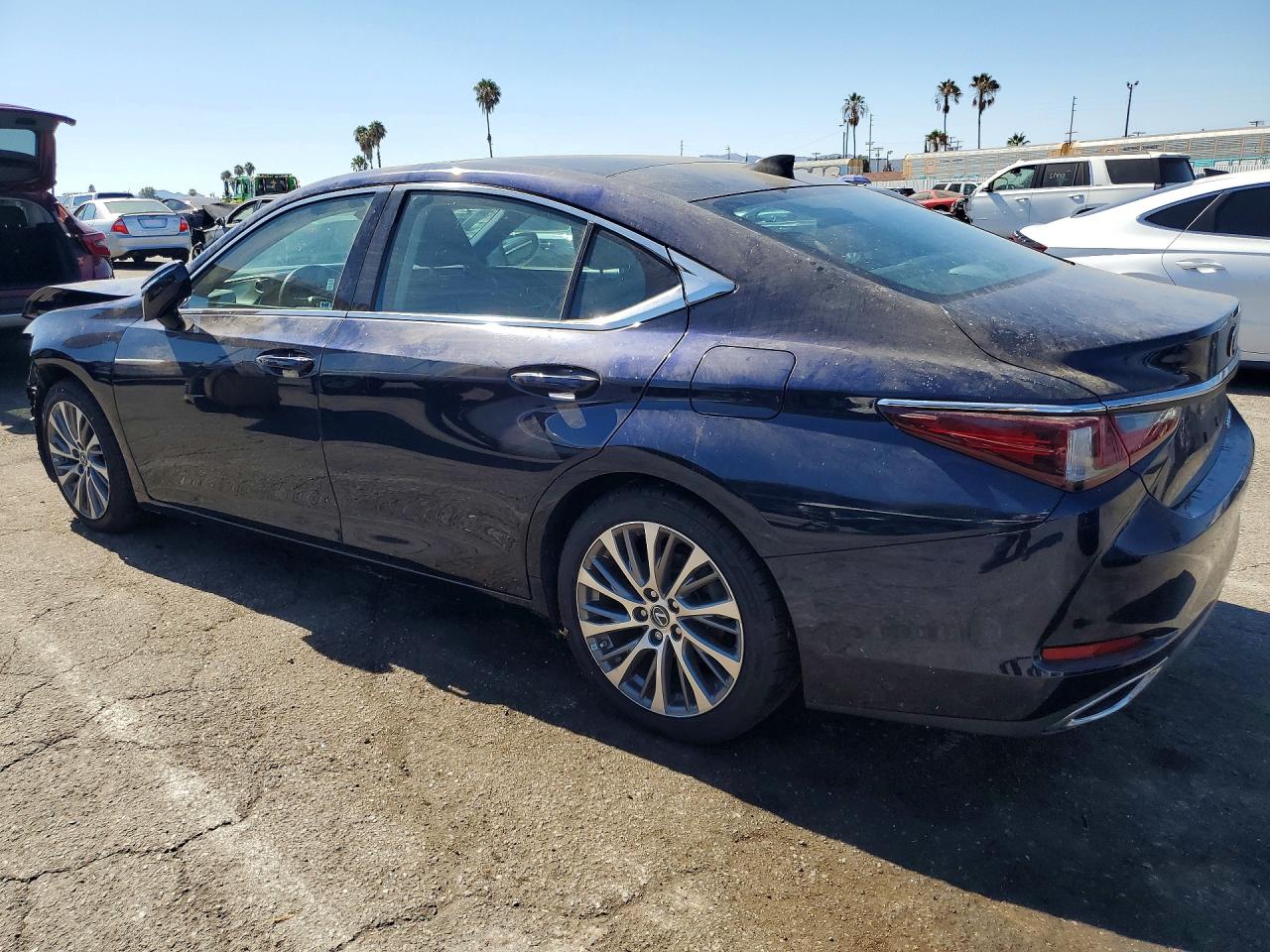 2019 Lexus Es 350 Blue vin: 58ABZ1B13KU031690
