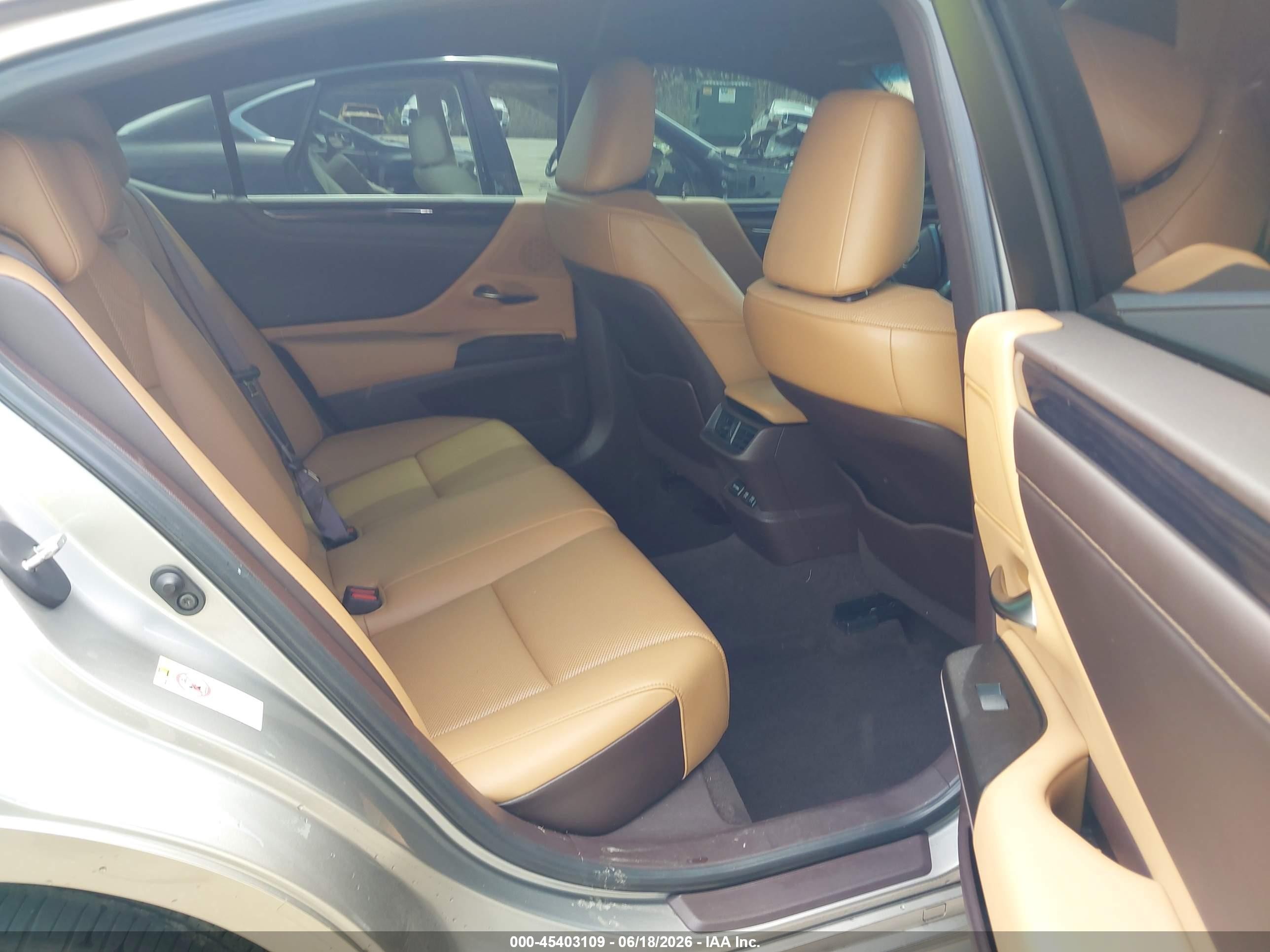 2019 Lexus Es 350 Gray vin: 58ABZ1B14KU027387