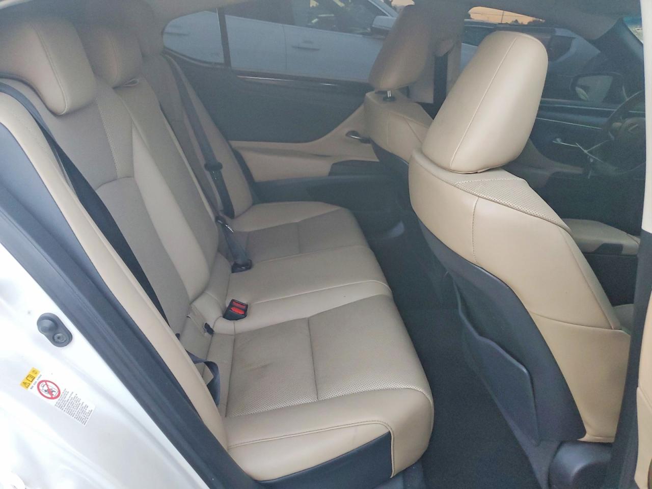 2019 Lexus Es 350 Base White vin: 58ABZ1B17KU010079