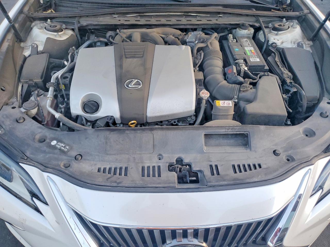 2019 Lexus Es 350 Base White vin: 58ABZ1B17KU010079