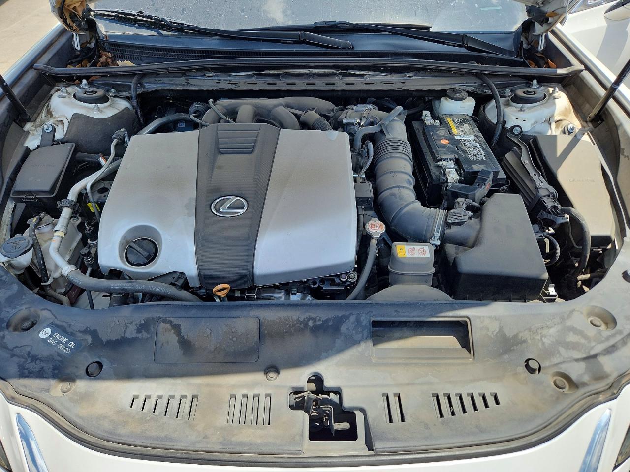 2019 Lexus Es 350 White vin: 58ABZ1B17KU041946
