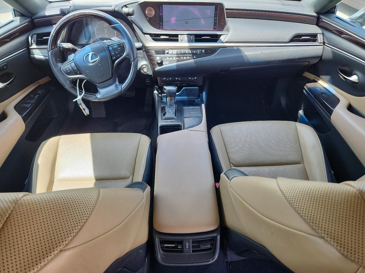 2019 Lexus Es 350 White vin: 58ABZ1B17KU041946