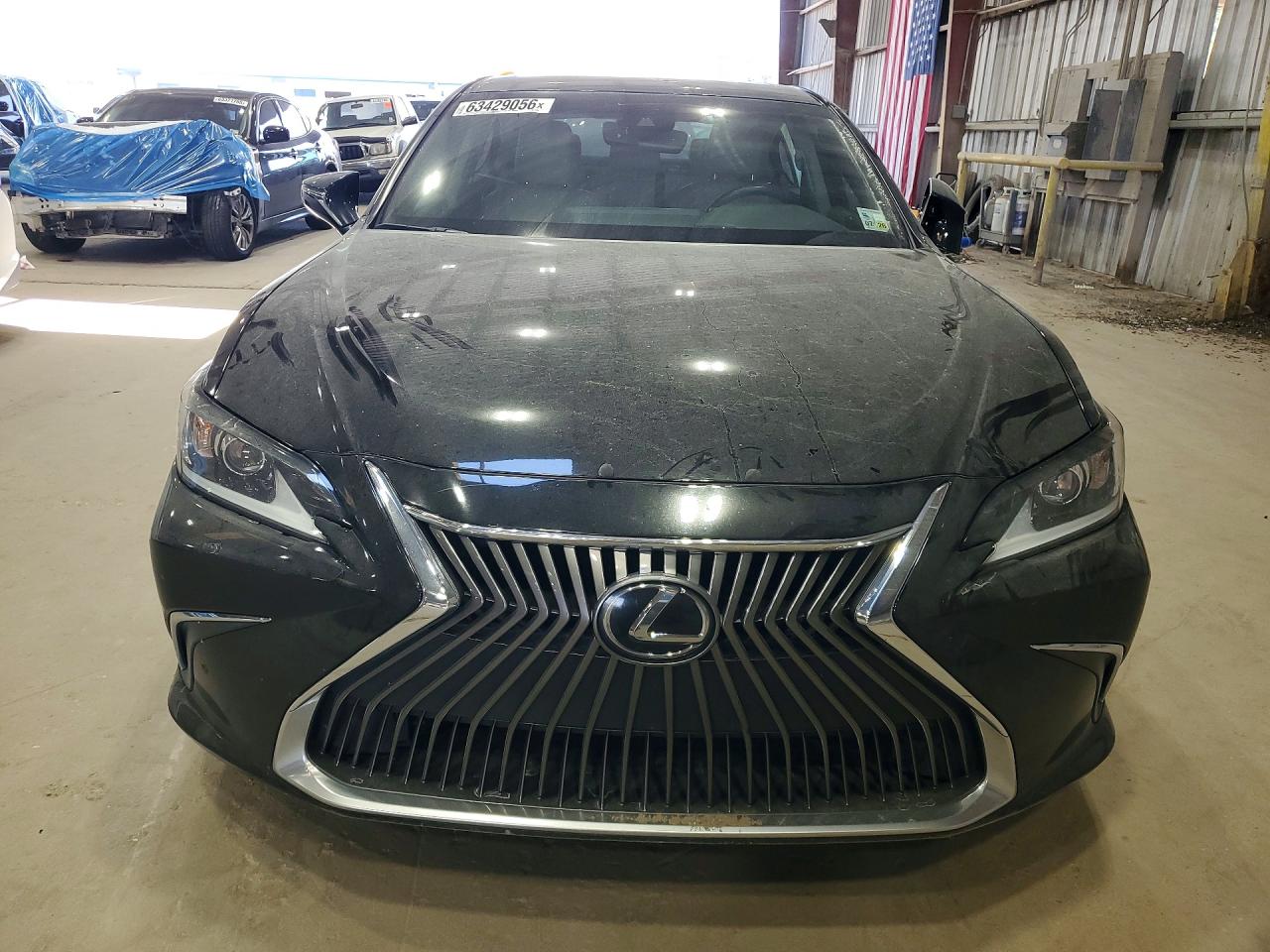 2020 Lexus Es 350 Base Black vin: 58ACZ1B11LU075600