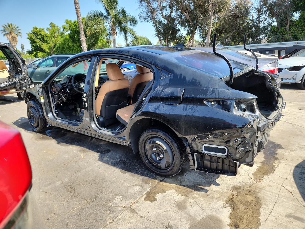 2022 Lexus Es 350 Base Black vin: 58ACZ1B13NU126646 Damage: Left Front Fender, Missing, Replacement Required