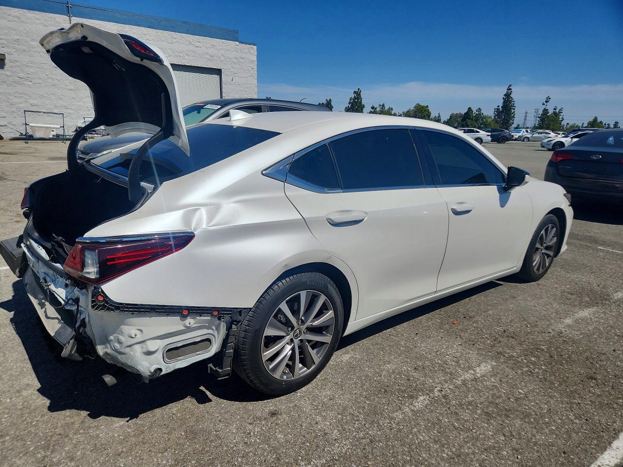 2020 Lexus Es 350 Base White vin: 58ACZ1B16LU063720