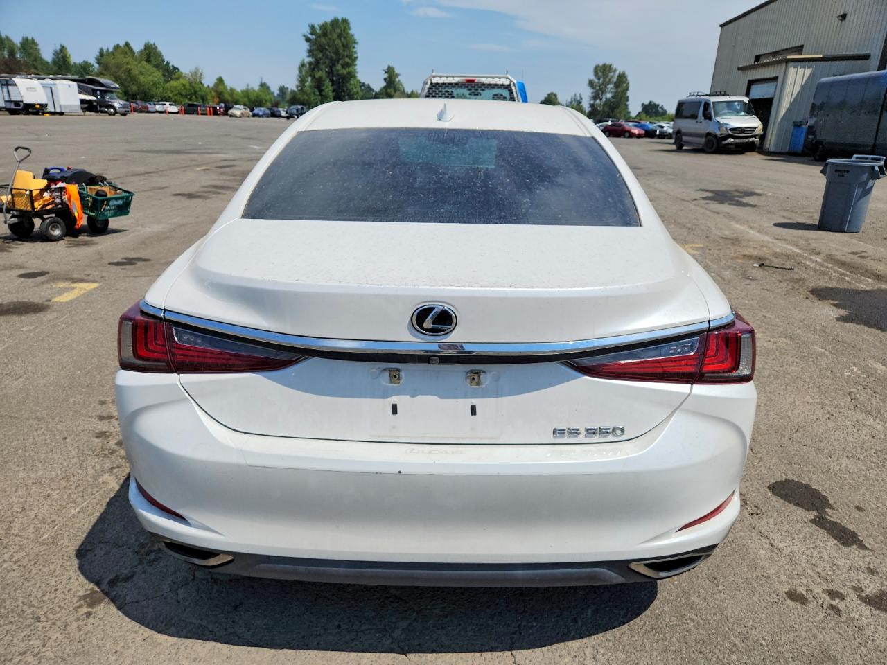 2020 Lexus Es 350 Base White vin: 58ACZ1B16LU077603