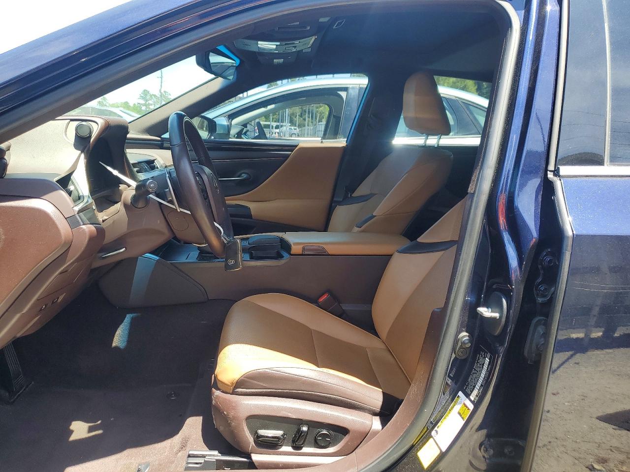 2021 Lexus Es 350 Base Blue vin: 58ACZ1B18MU106049
