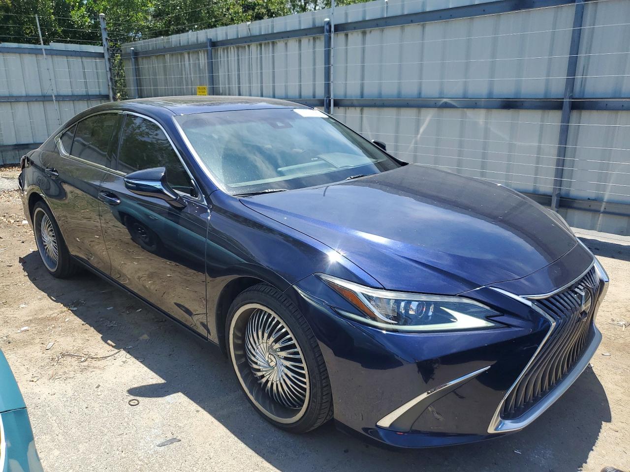 2021 Lexus Es 350 Base Blue vin: 58ACZ1B18MU106049