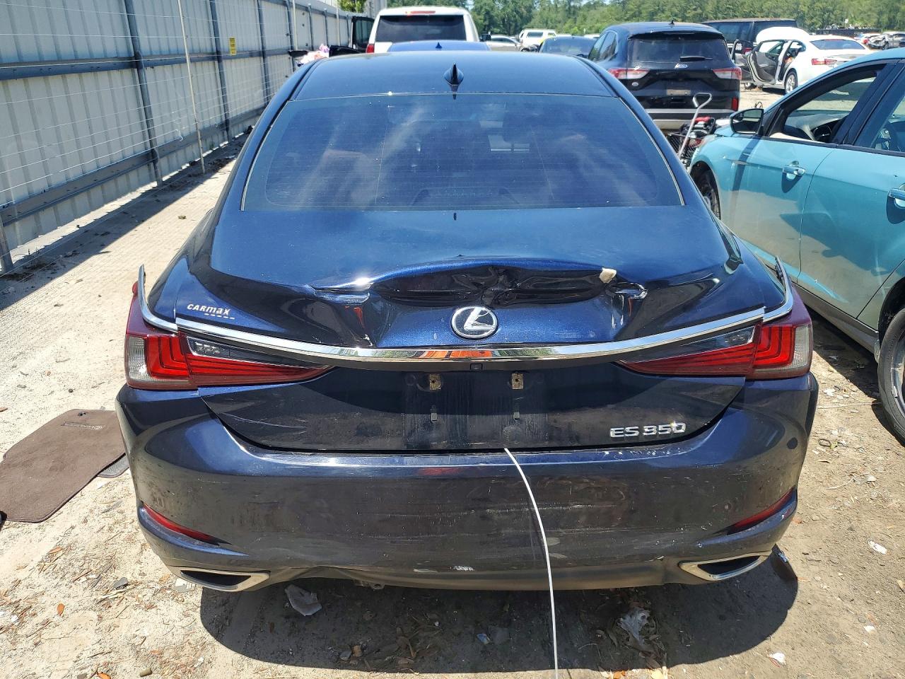 2021 Lexus Es 350 Base Blue vin: 58ACZ1B18MU106049