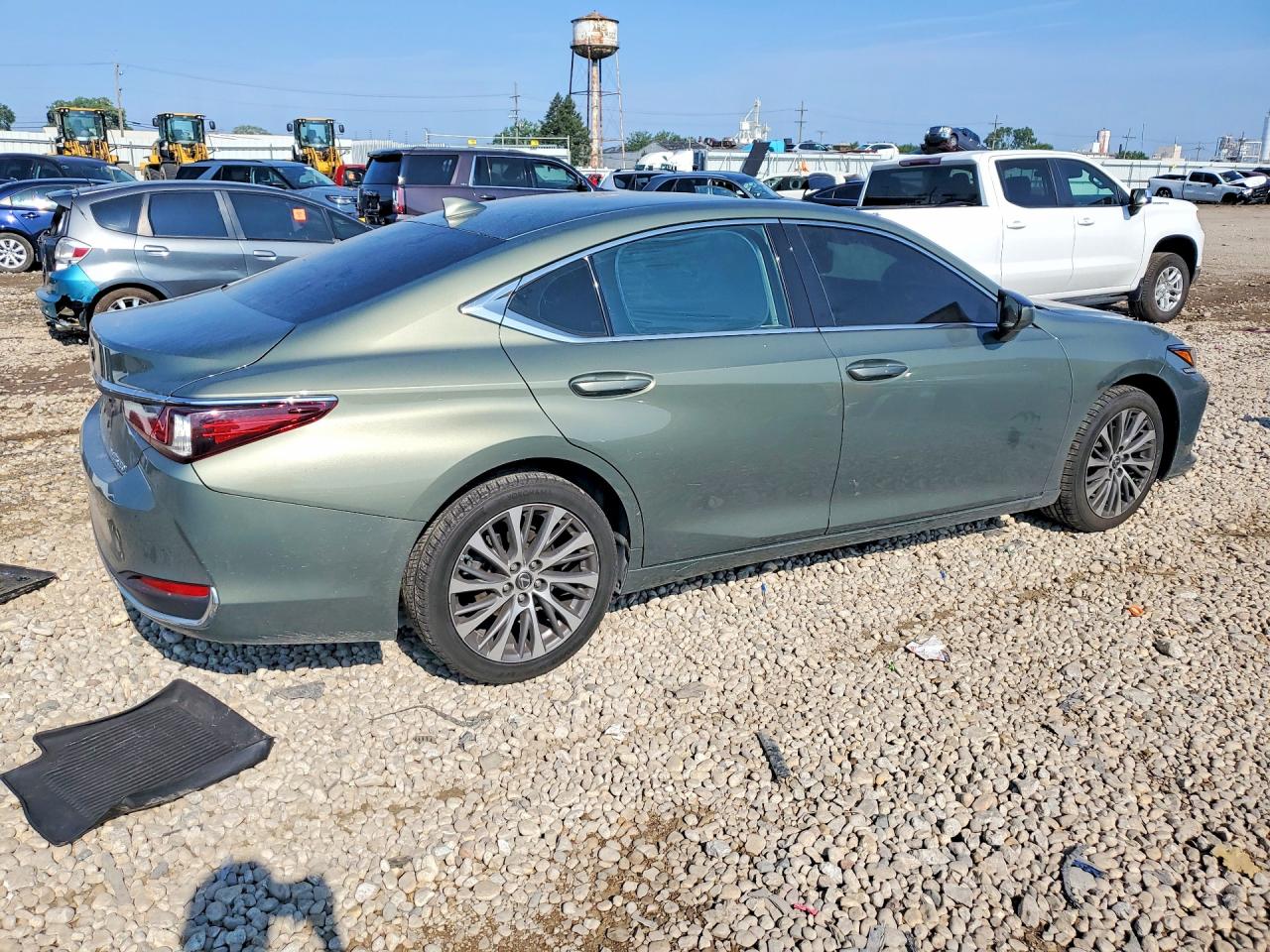 2021 Lexus Es 250 Base Green vin: 58AD11D12MU004481
