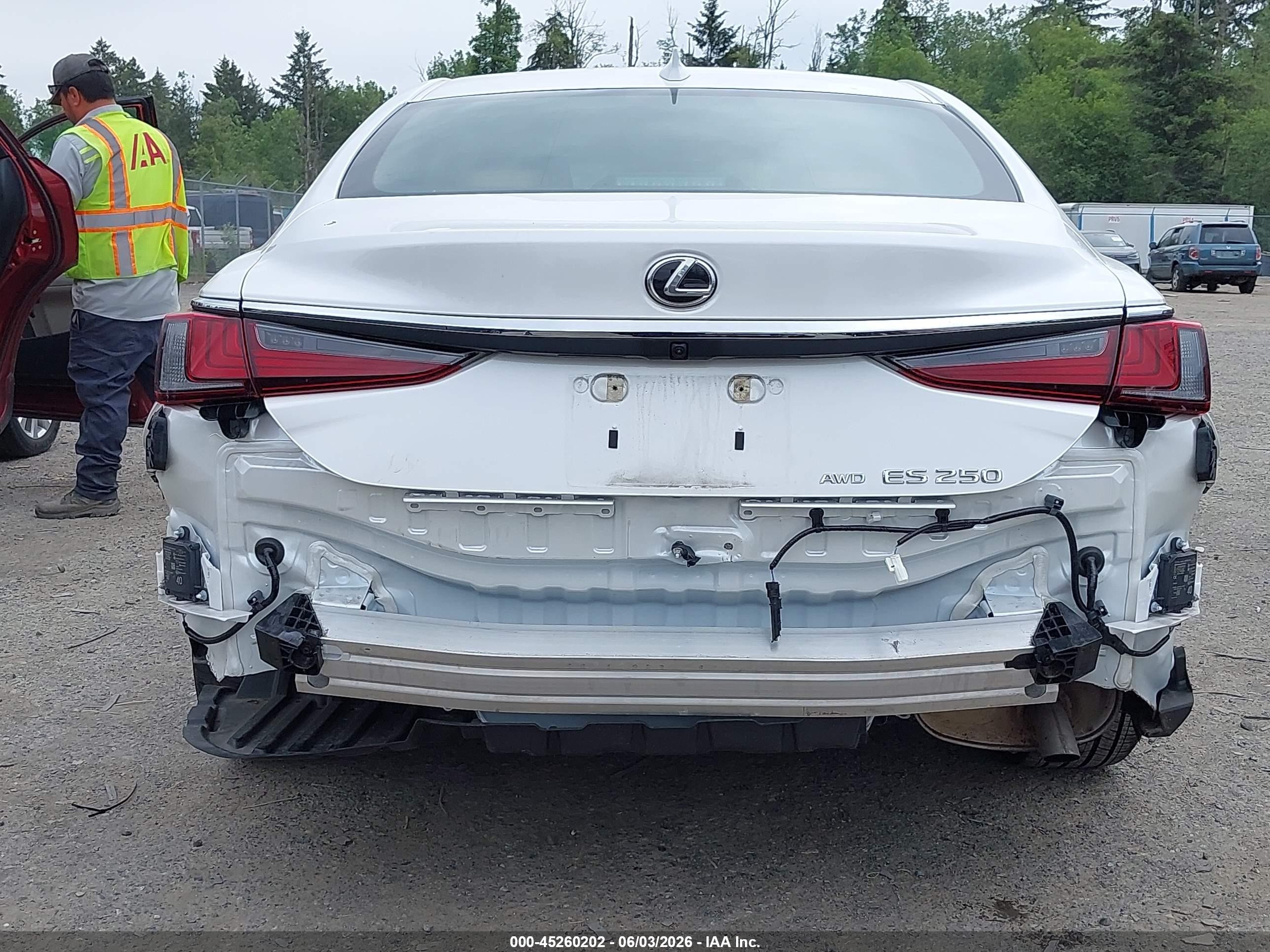 2023 Lexus Es 250   Белый vin: 58AD11D12PU011760