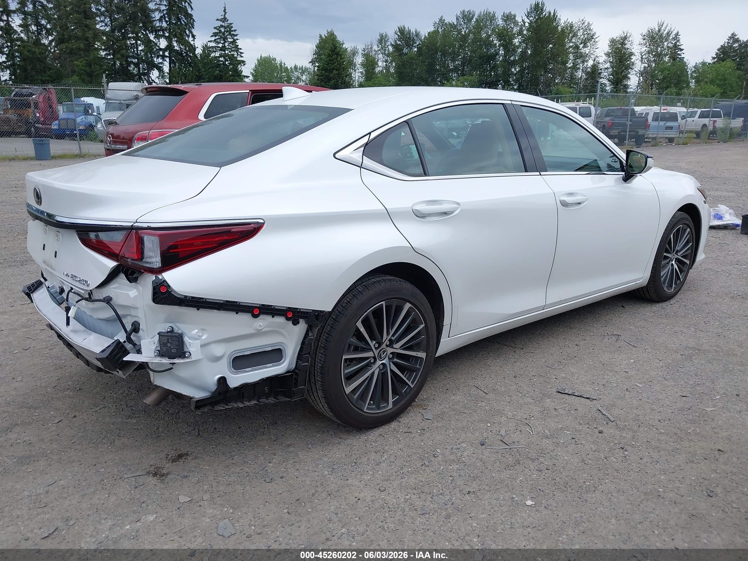 2023 Lexus Es 250   Белый vin: 58AD11D12PU011760