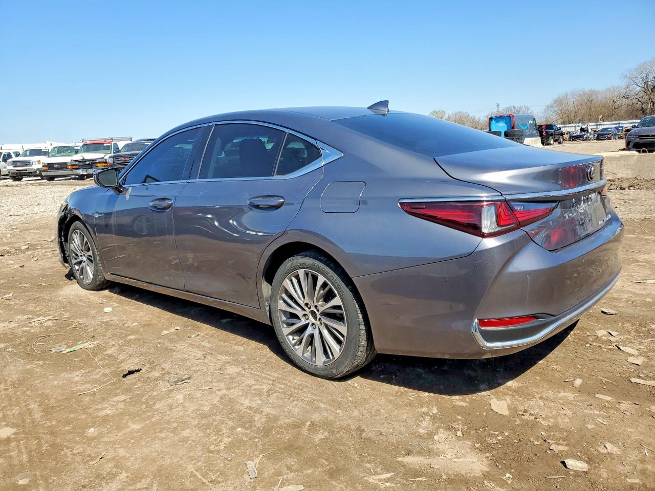 2021 Lexus Es 250 Base Gray vin: 58AD11D14MU005227