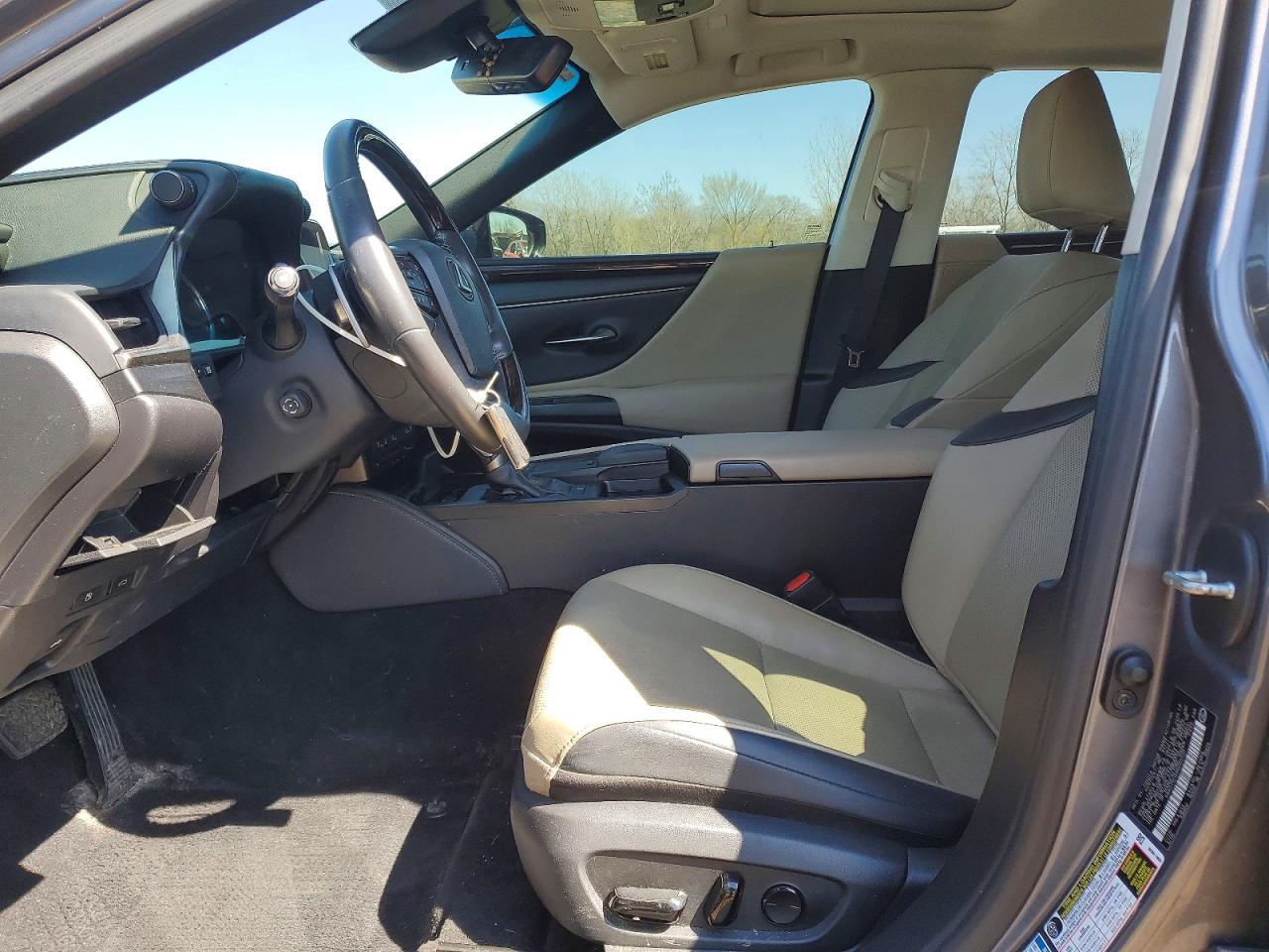 2021 Lexus Es 250 Base Gray vin: 58AD11D14MU005227