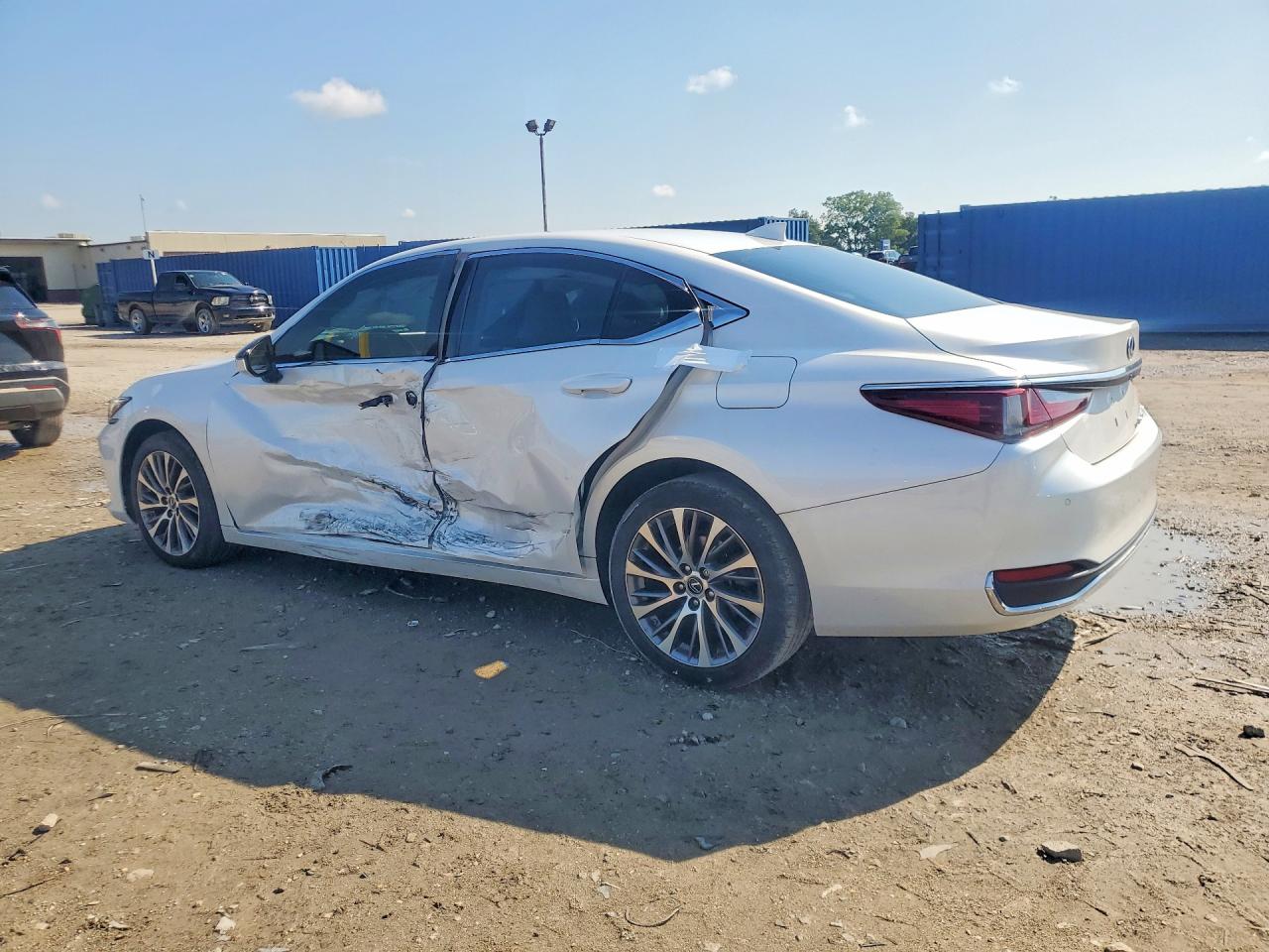 2021 Lexus Es 250 Base White vin: 58AD11D1XMU004079