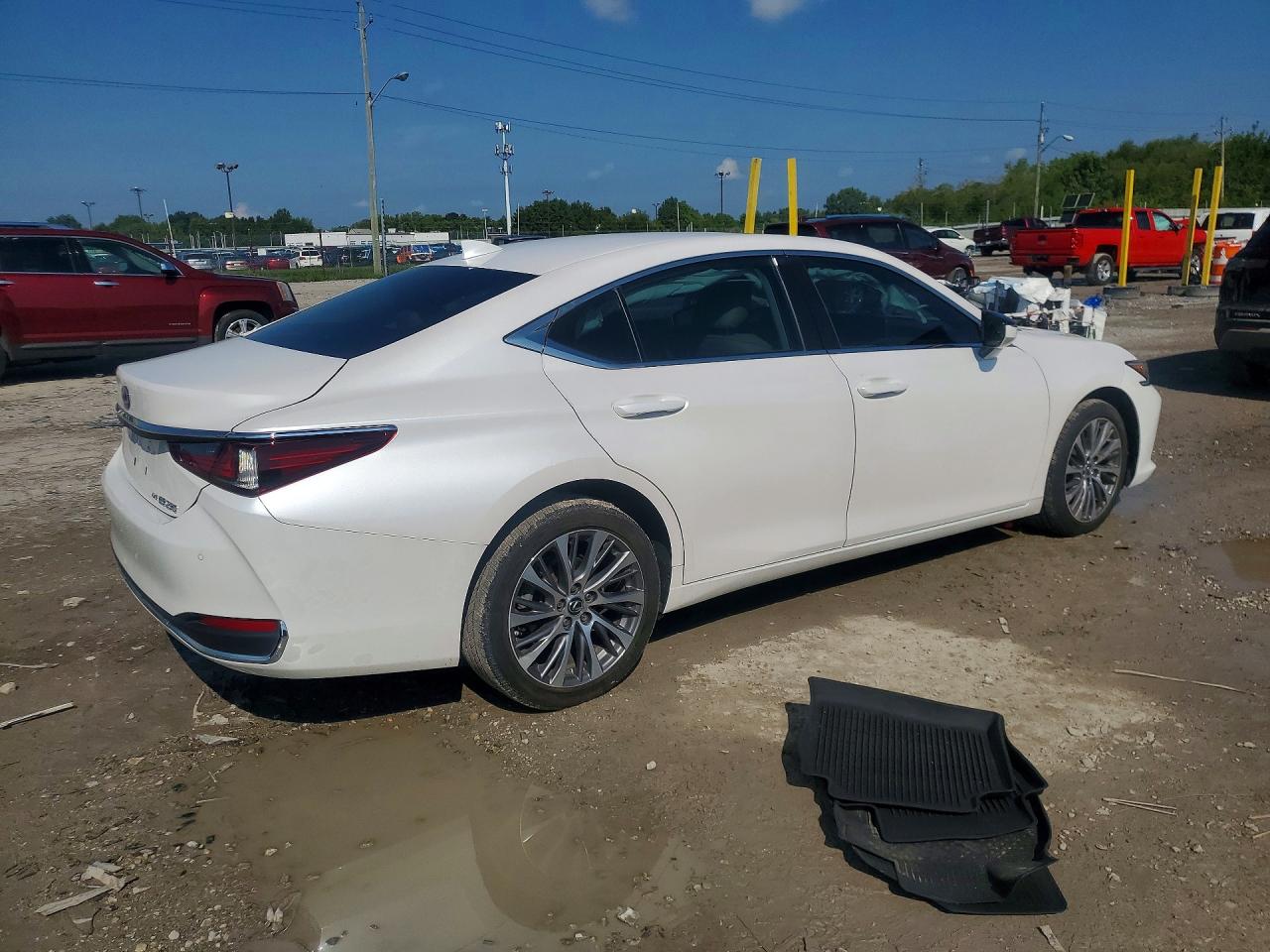 2021 Lexus Es 250 Base White vin: 58AD11D1XMU004079