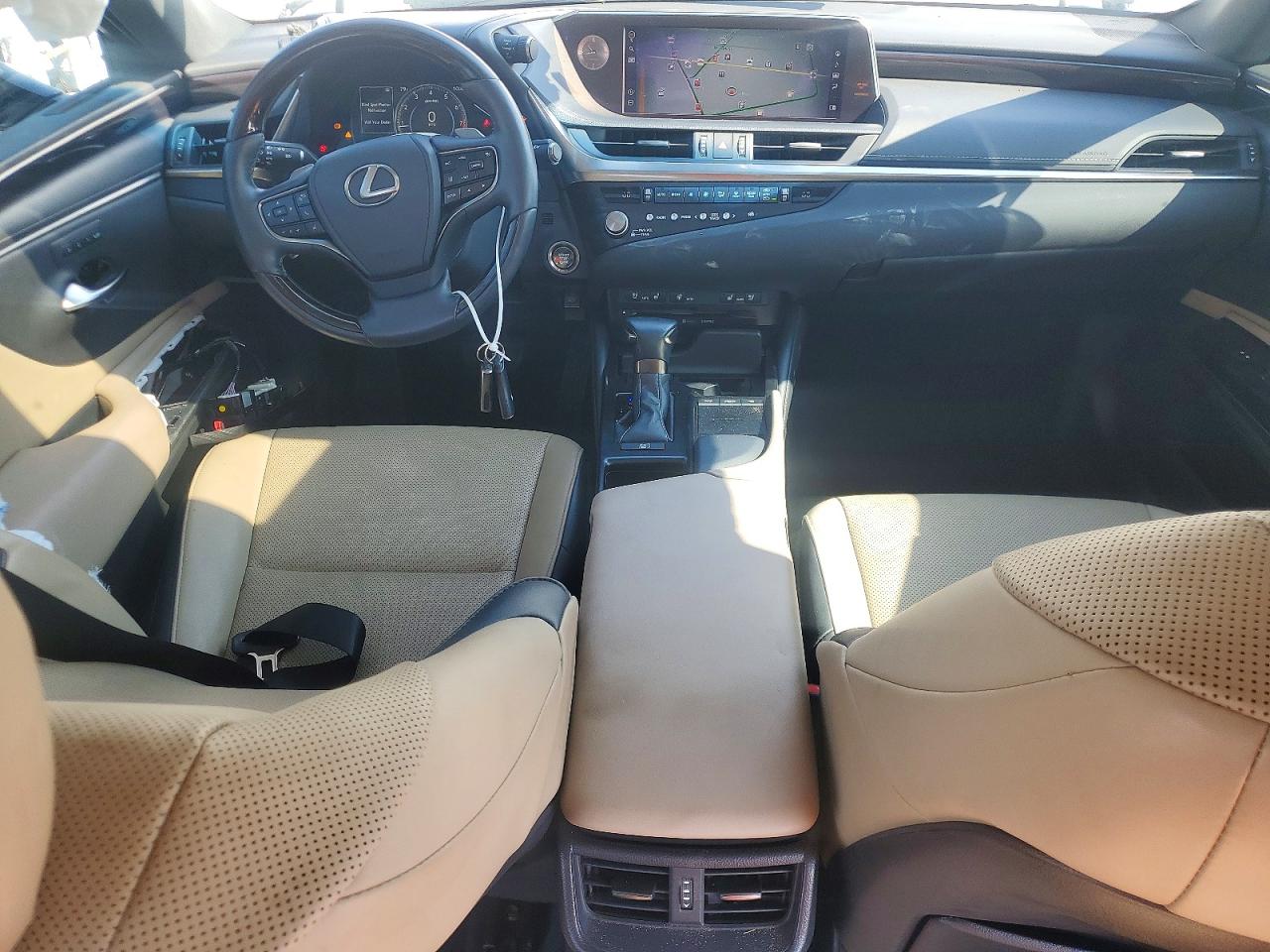 2021 Lexus Es 250 Base White vin: 58AD11D1XMU004079