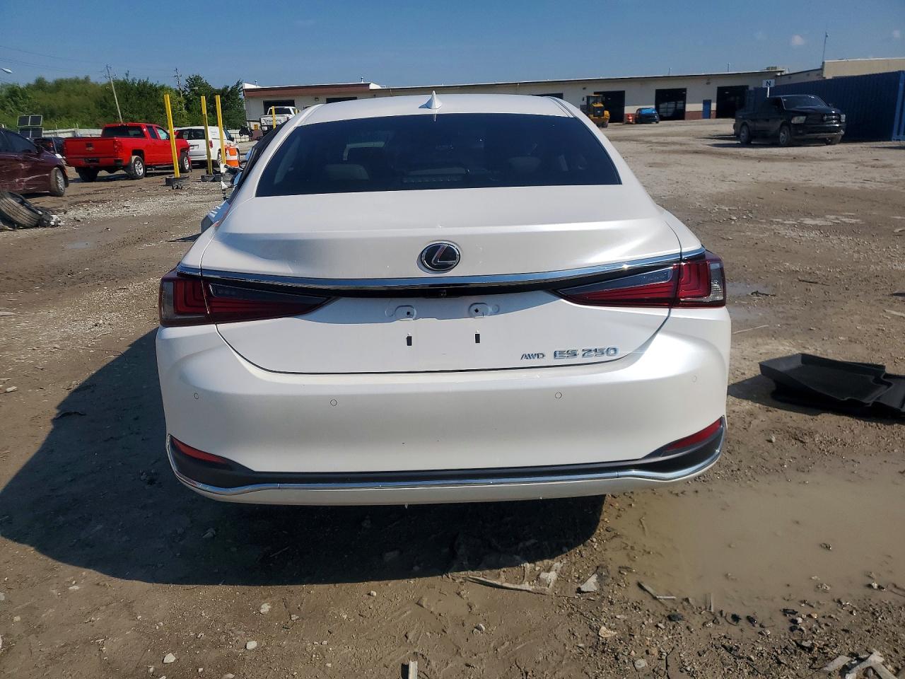 2021 Lexus Es 250 Base White vin: 58AD11D1XMU004079